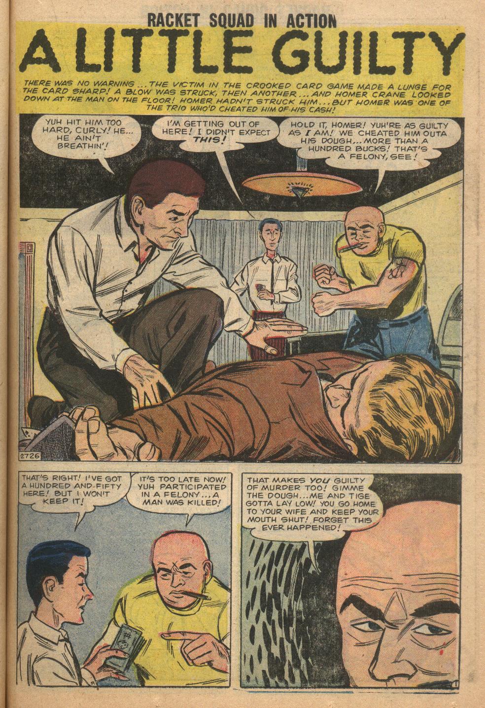 Read online Racket Squad in Action comic -  Issue #29 - 43