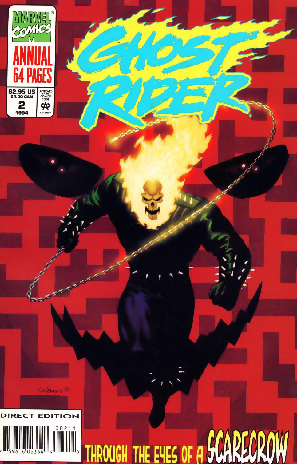 Read online Ghost Rider (1990) comic -  Issue # _Annual 2 - 1