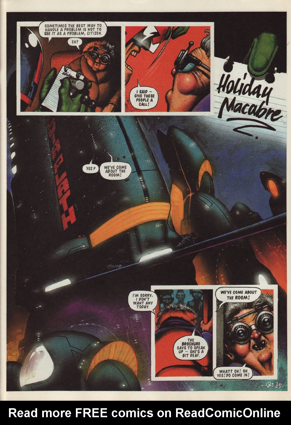 Read online Judge Dredd: The Megazine (vol. 2) comic -  Issue #80 - 12