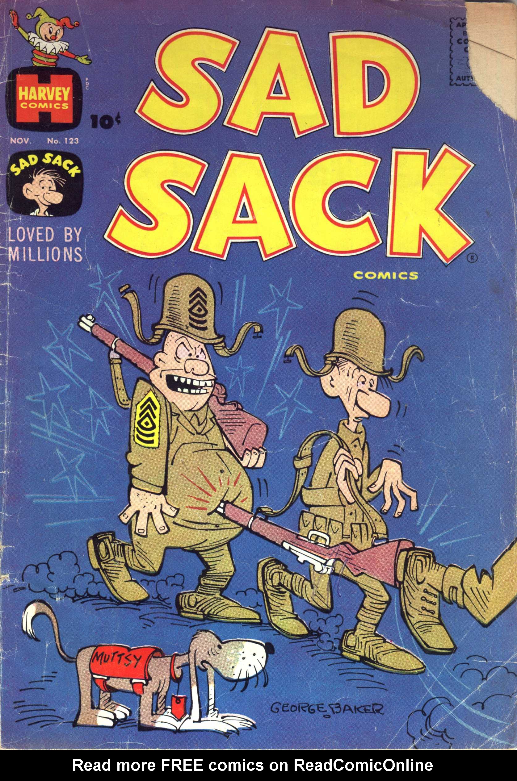 Read online Sad Sack comic -  Issue #123 - 1