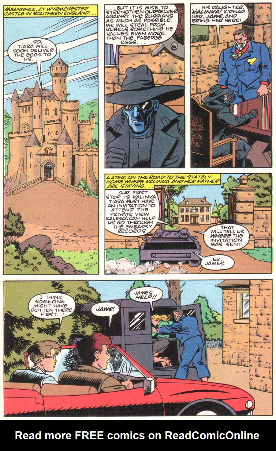 Read online James Bond Jr. comic -  Issue #7 - 17