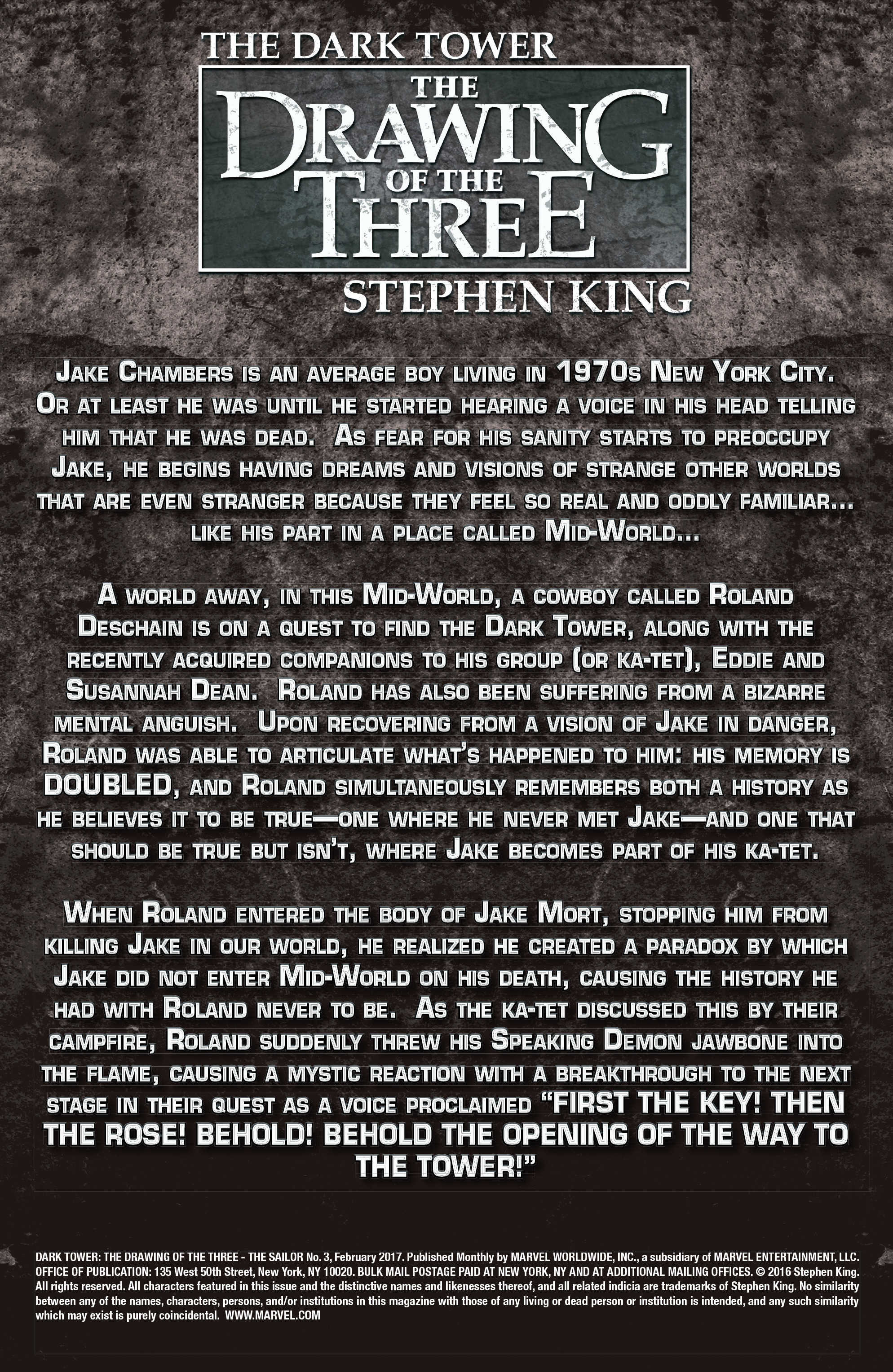 Read online Dark Tower: The Drawing of the Three - The Sailor comic -  Issue #3 - 2
