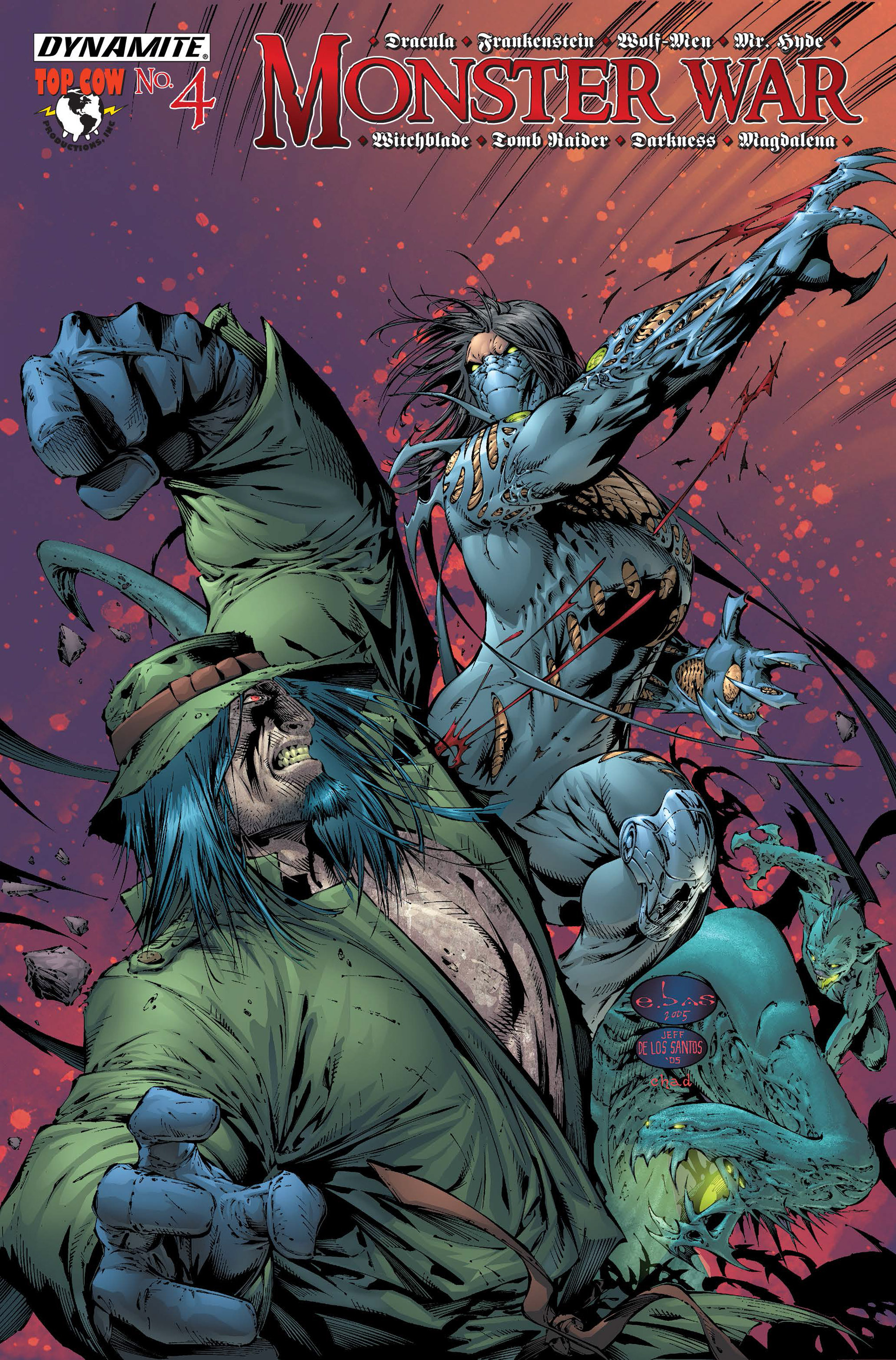 Read online Monster War comic -  Issue #4 - 1