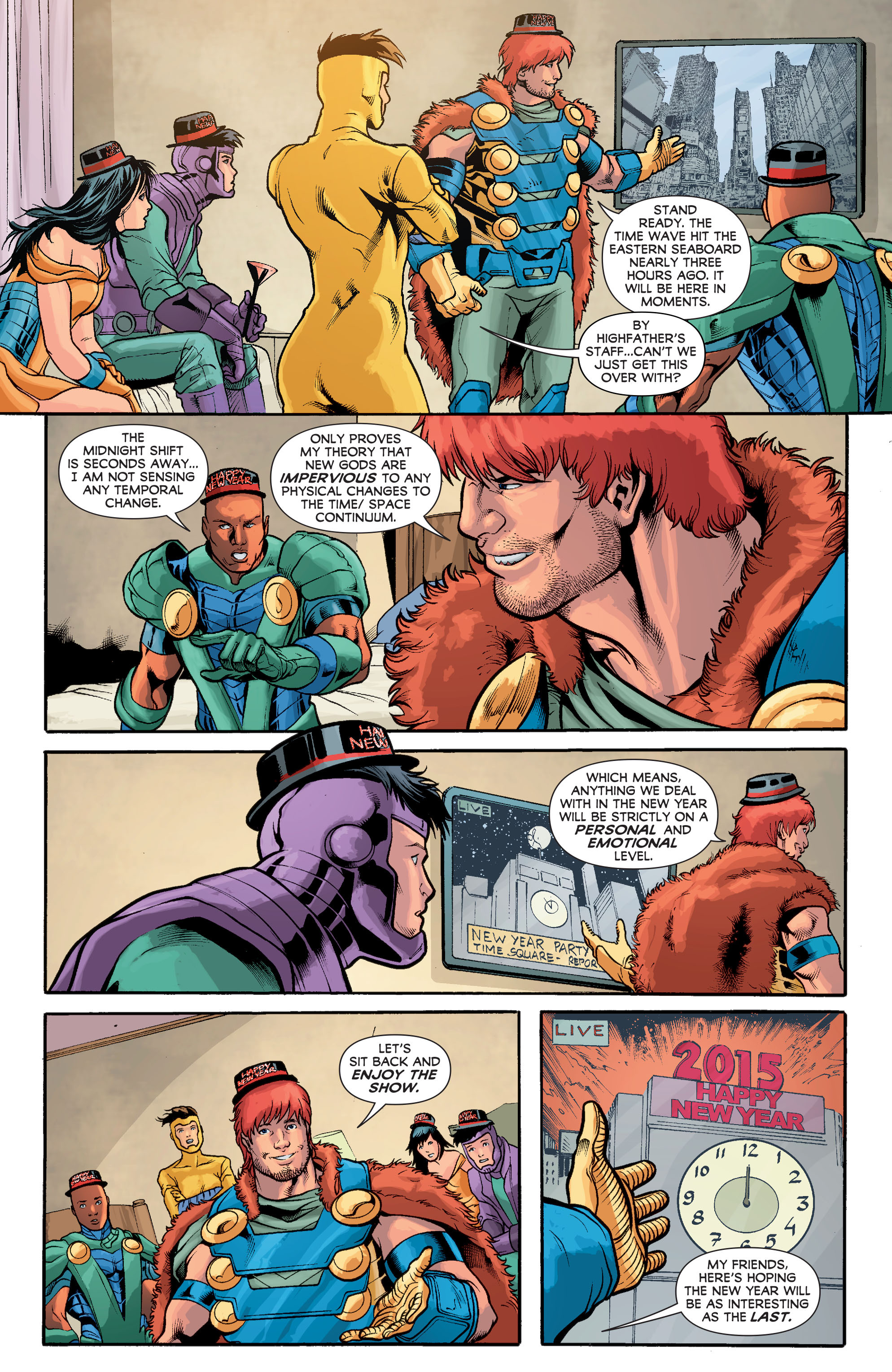 Read online Infinity Man and the Forever People comic -  Issue #7 - 12