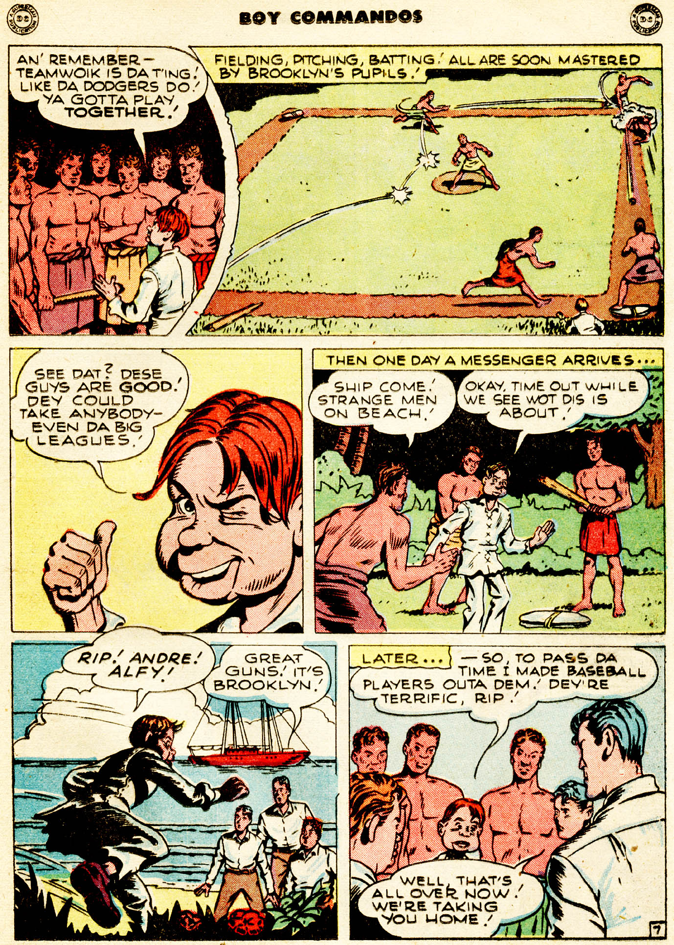 Read online Boy Commandos comic -  Issue #20 - 23