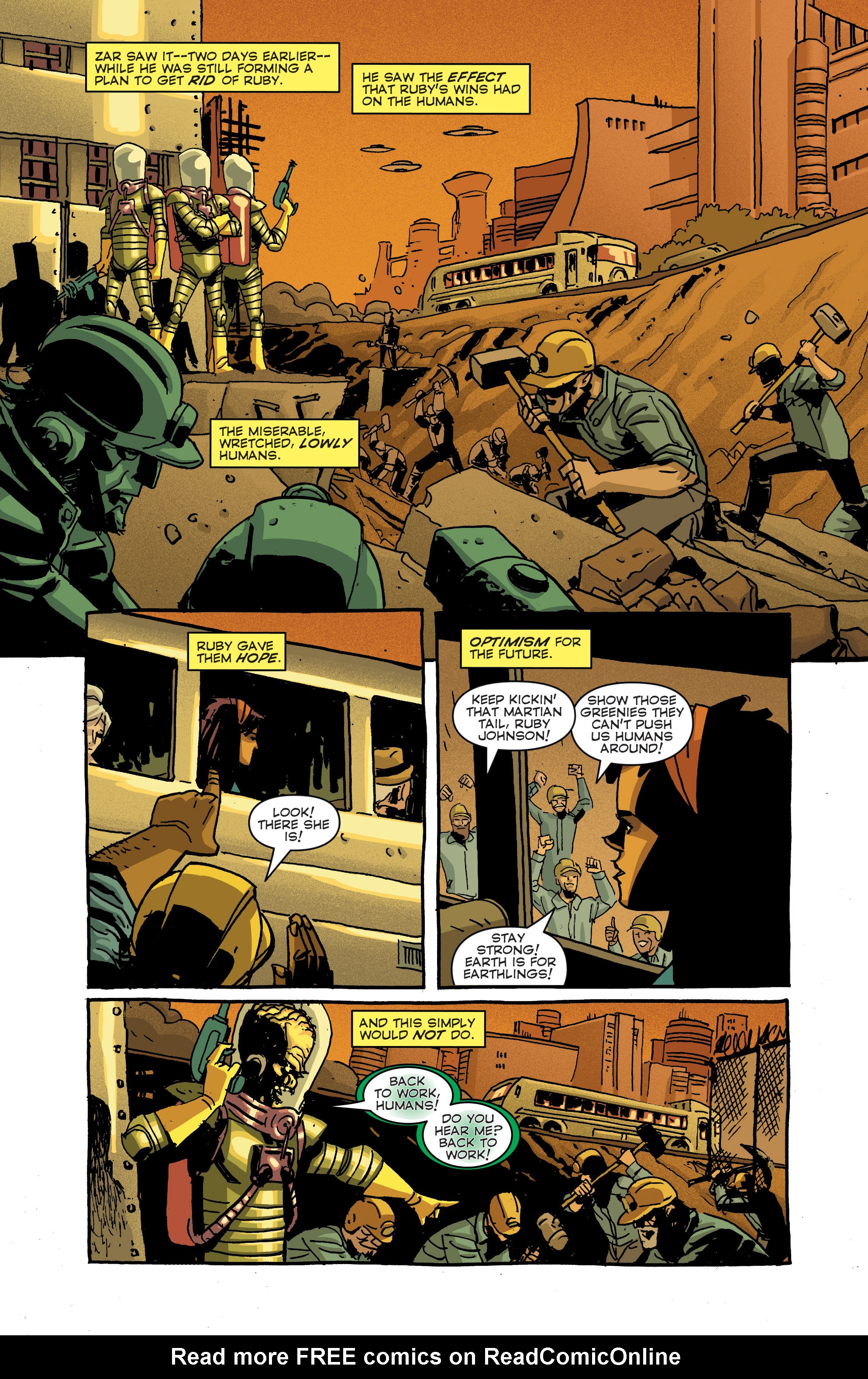 Read online Mars Attacks: Occupation comic -  Issue #4 - 8