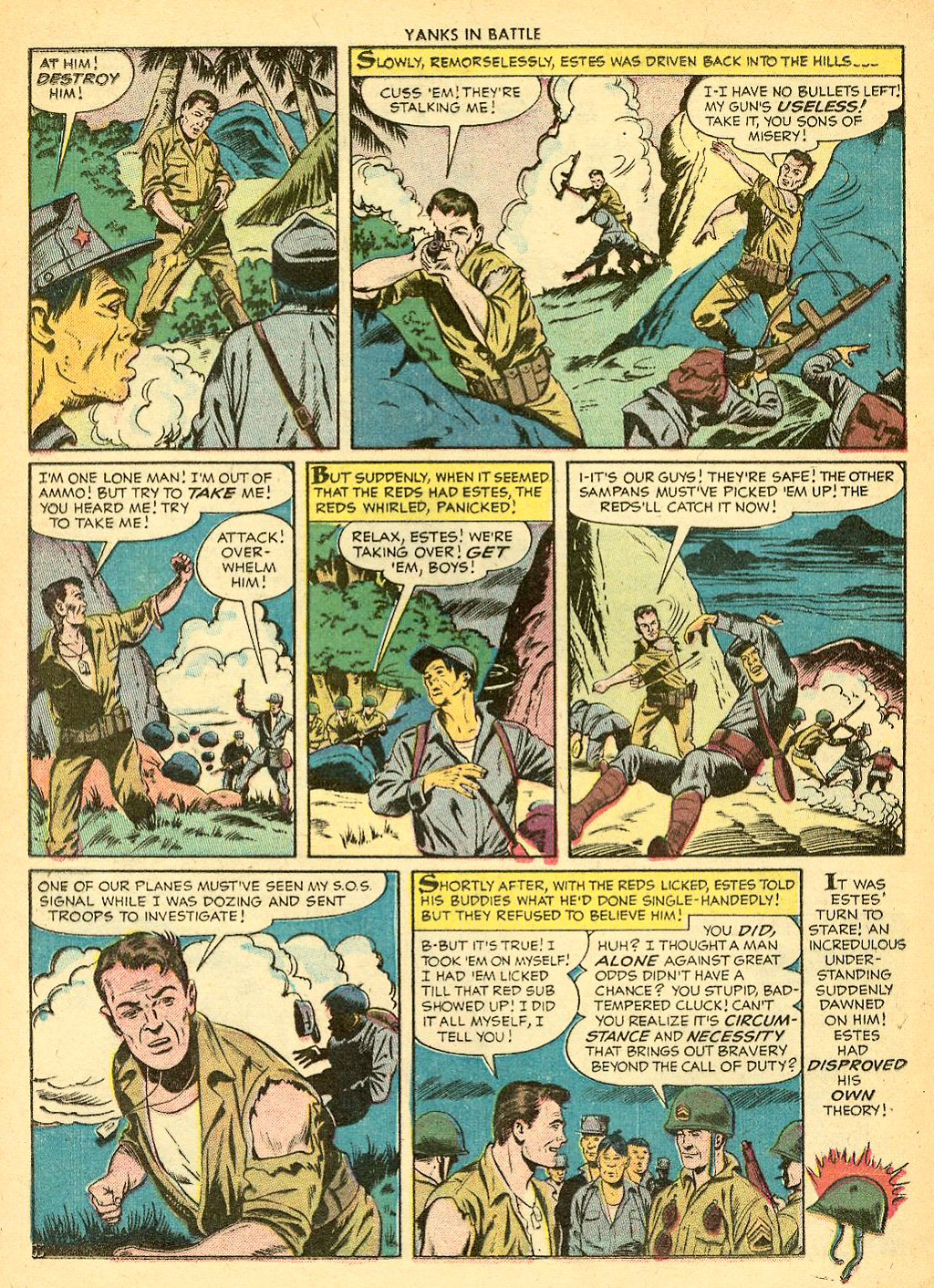 Read online Yanks In Battle comic -  Issue #2 - 24