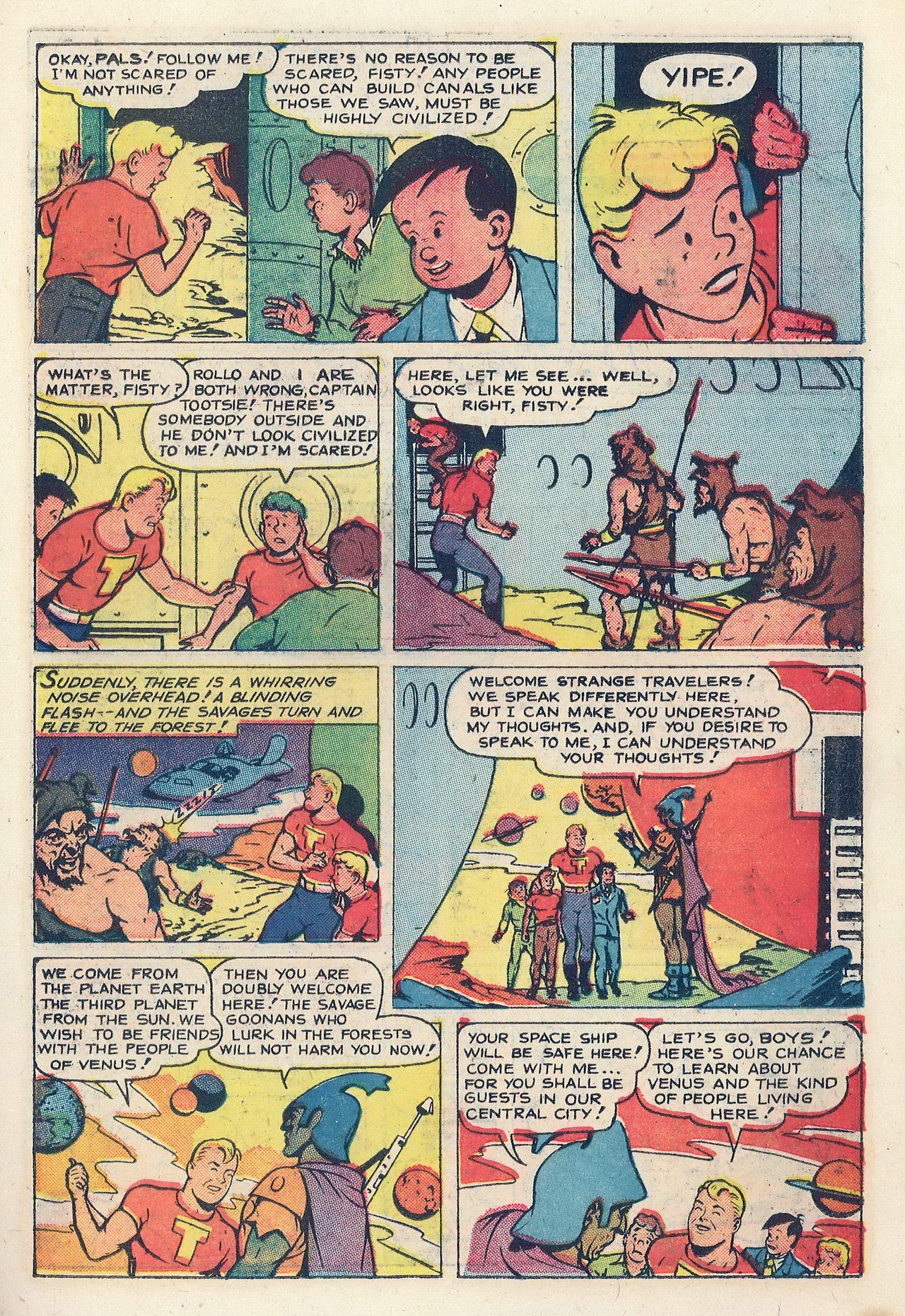 Read online Adventure of Captain Tootsie & the Space Legion comic -  Issue #1 - 13