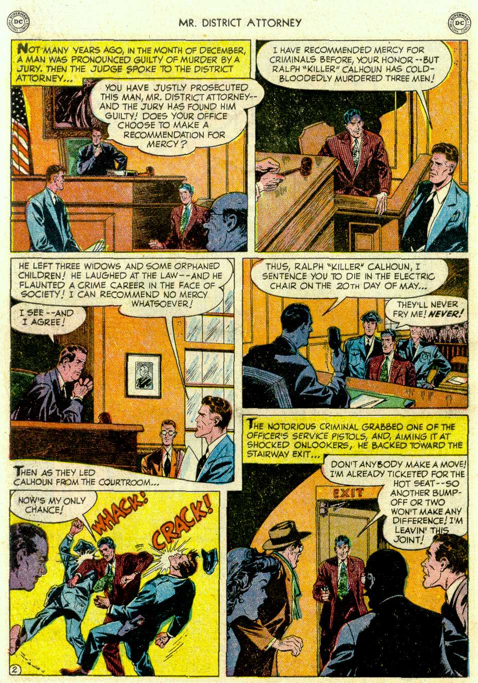 Read online Mr. District Attorney comic -  Issue #19 - 40
