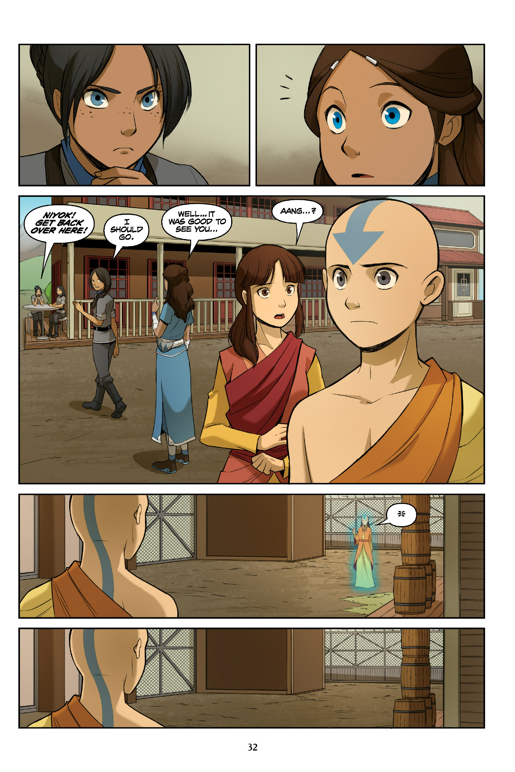 Read online Nickelodeon Avatar: The Last Airbender - The Rift comic -  Issue # _Omnibus (Part 1) - 32