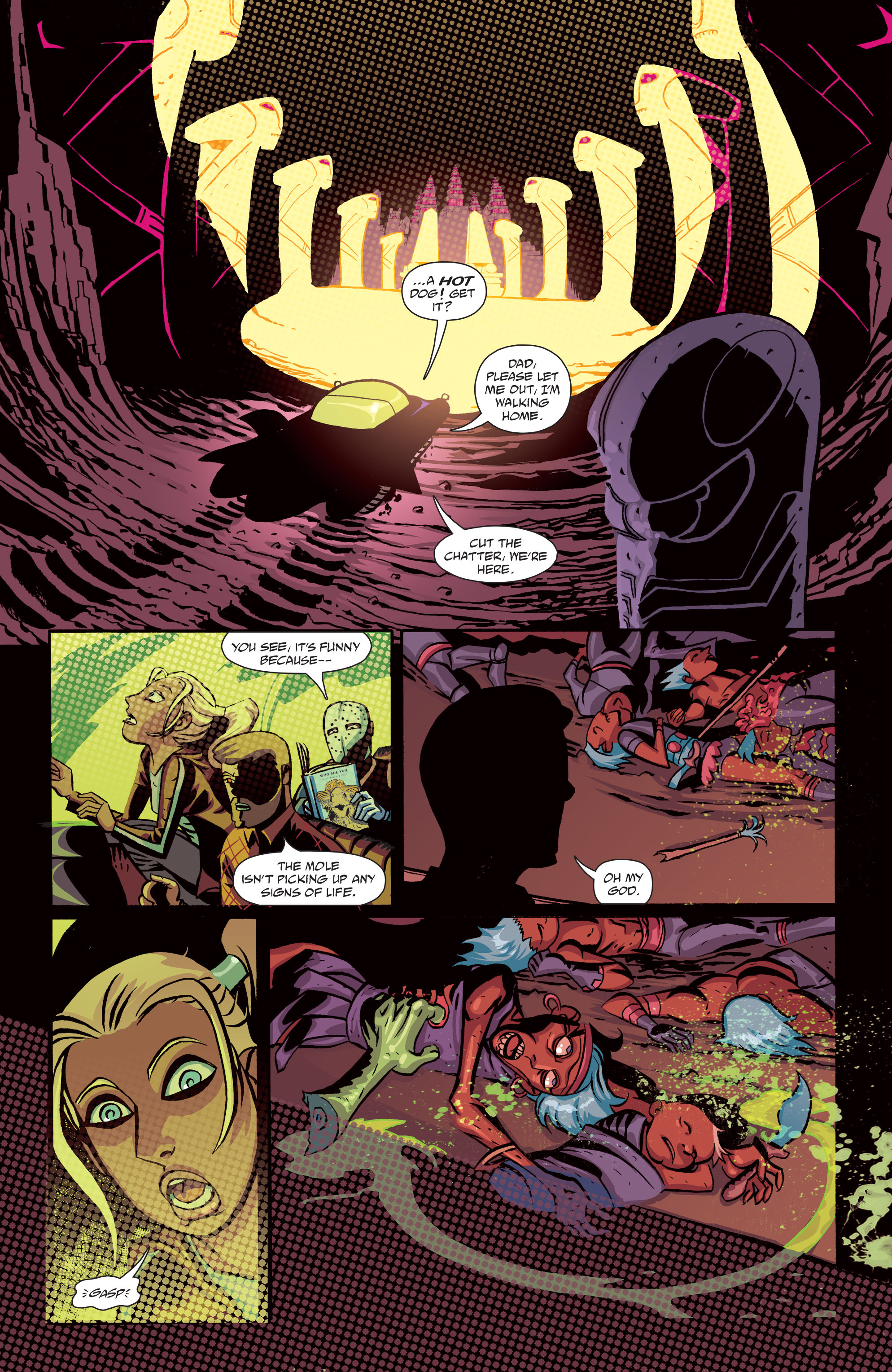 Read online Cave Carson Has a Cybernetic Eye comic -  Issue #3 - 22