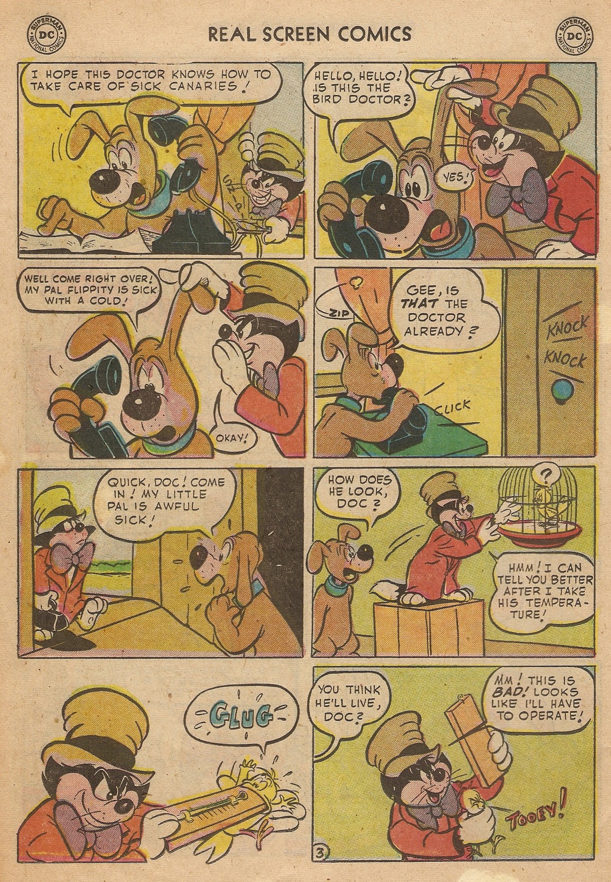 Read online Real Screen Comics comic -  Issue #54 - 22