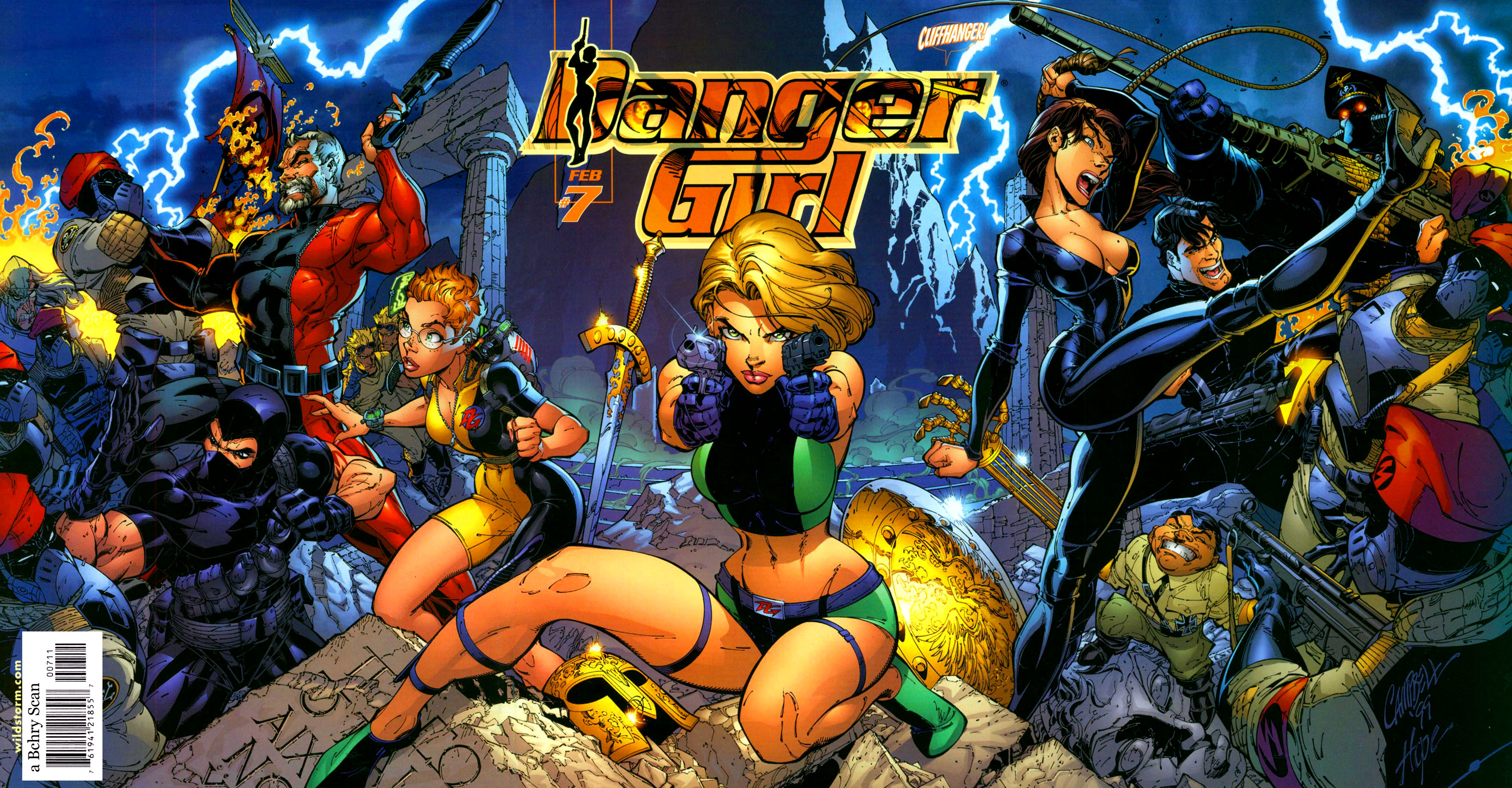 Read online Danger Girl (1998) comic -  Issue #7 - 2