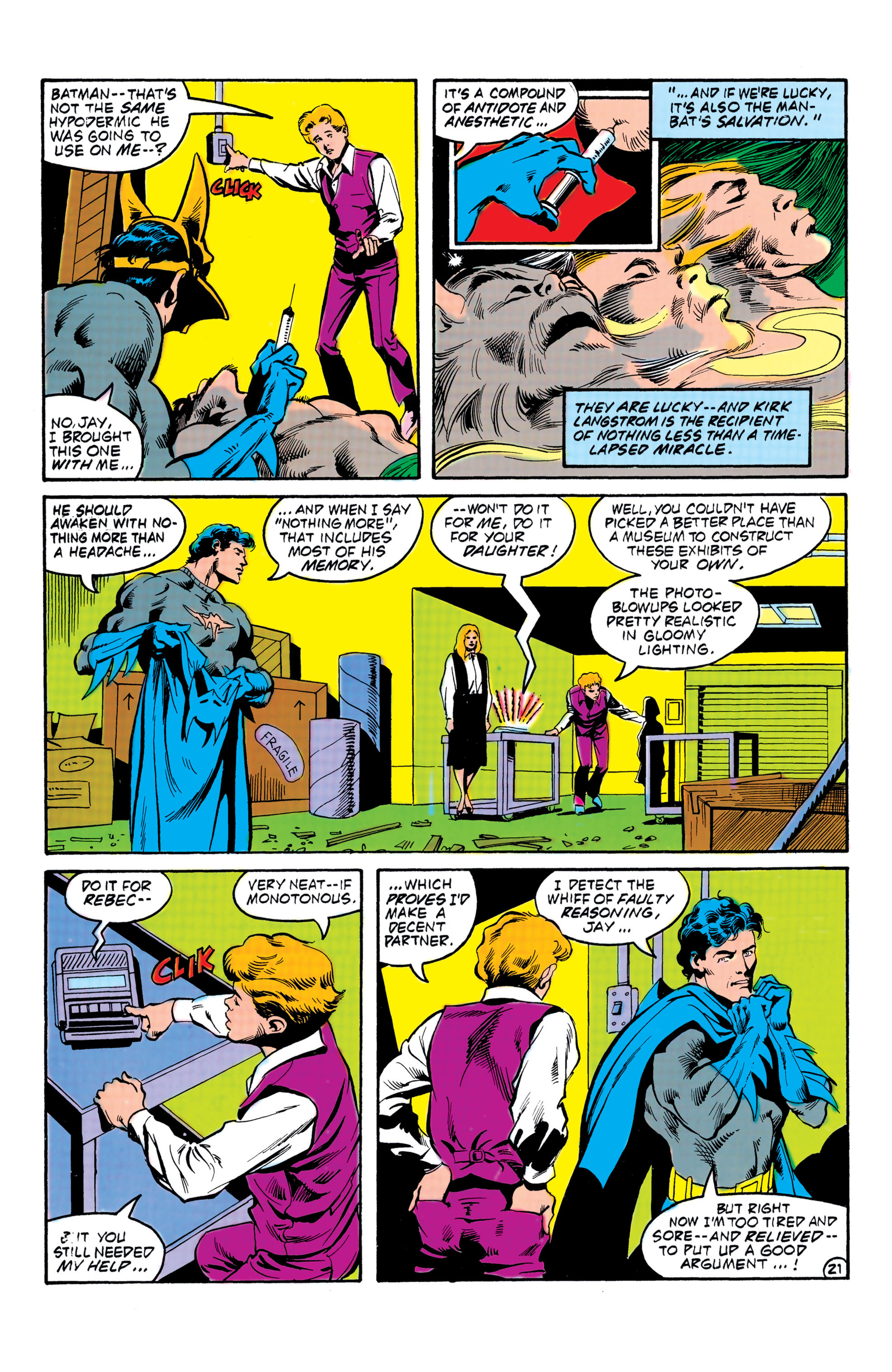 Read online Batman (1940) comic -  Issue #361 - 22