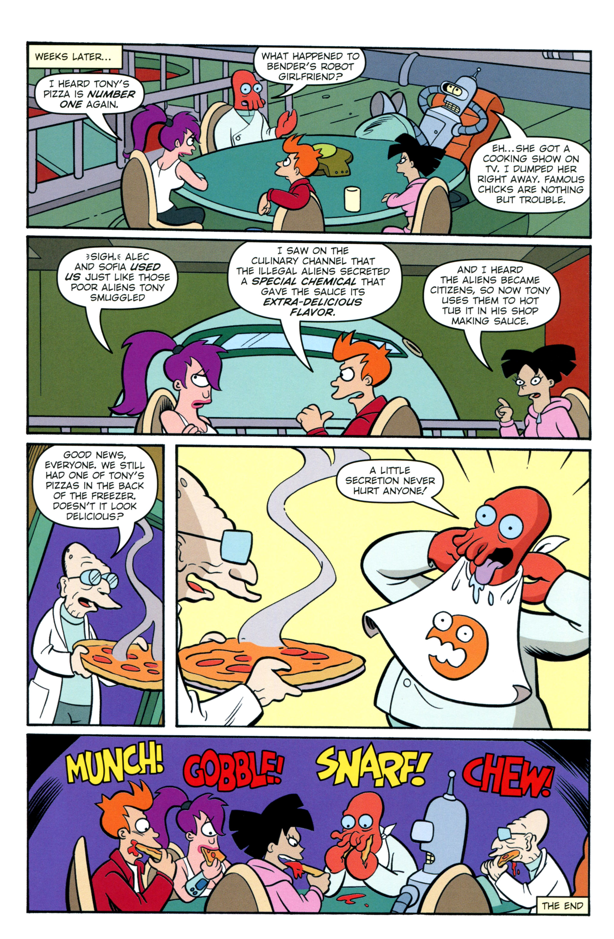 Read online Futurama Comics comic -  Issue #71 - 23