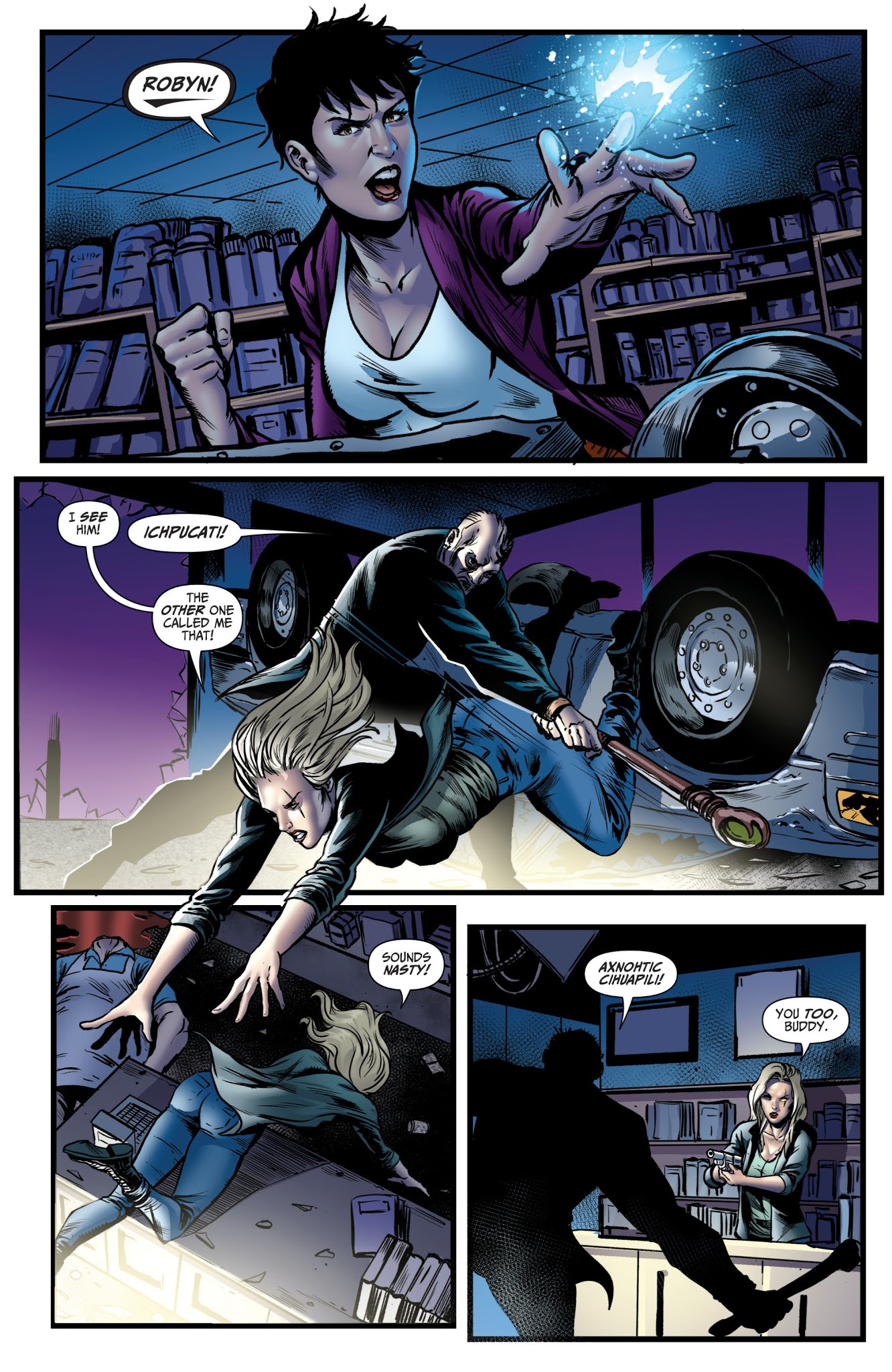 Read online Robyn Hood: The Curse comic -  Issue #5 - 7