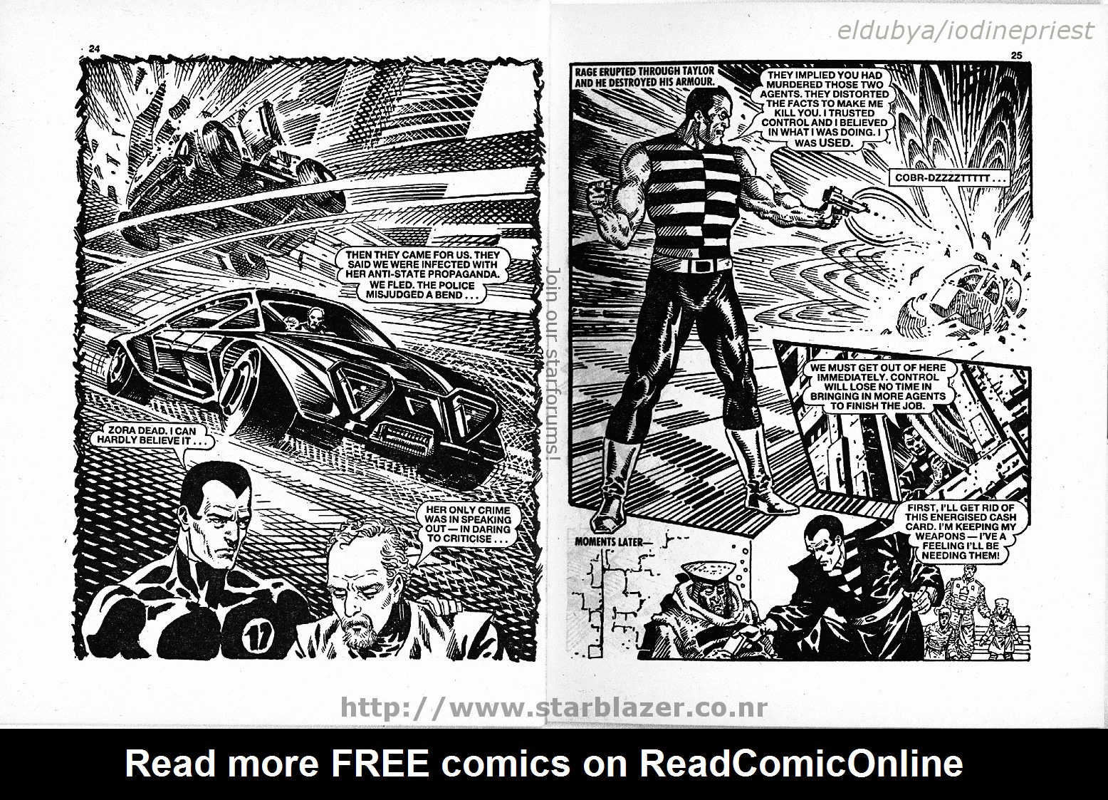 Read online Starblazer comic -  Issue #262 - 14