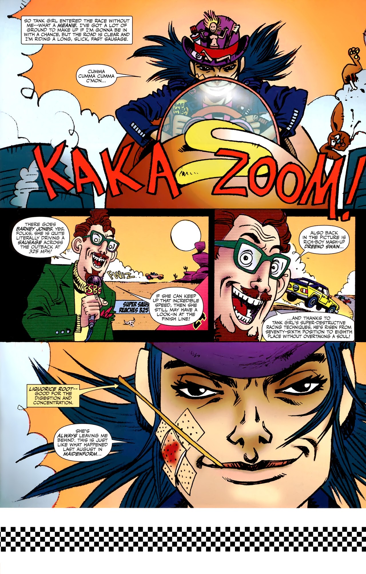 Read online Tank Girl: Skidmarks comic -  Issue #4 - 3
