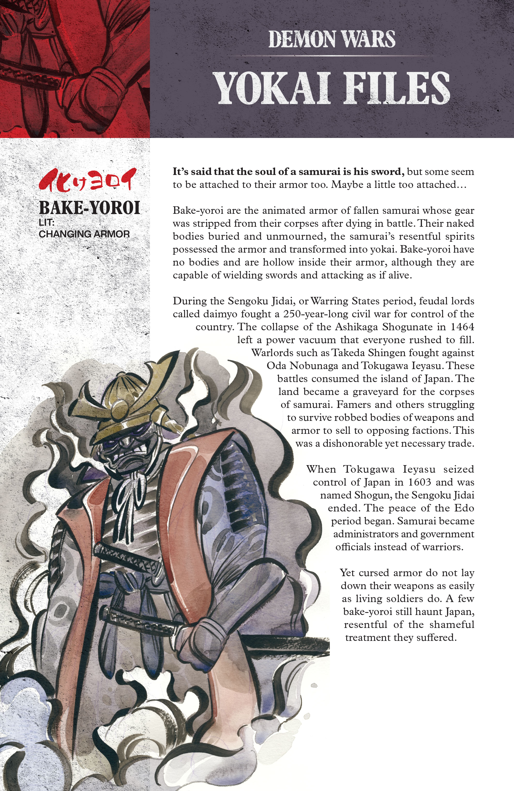 Read online Demon Wars: The Iron Samurai comic -  Issue # Full - 33