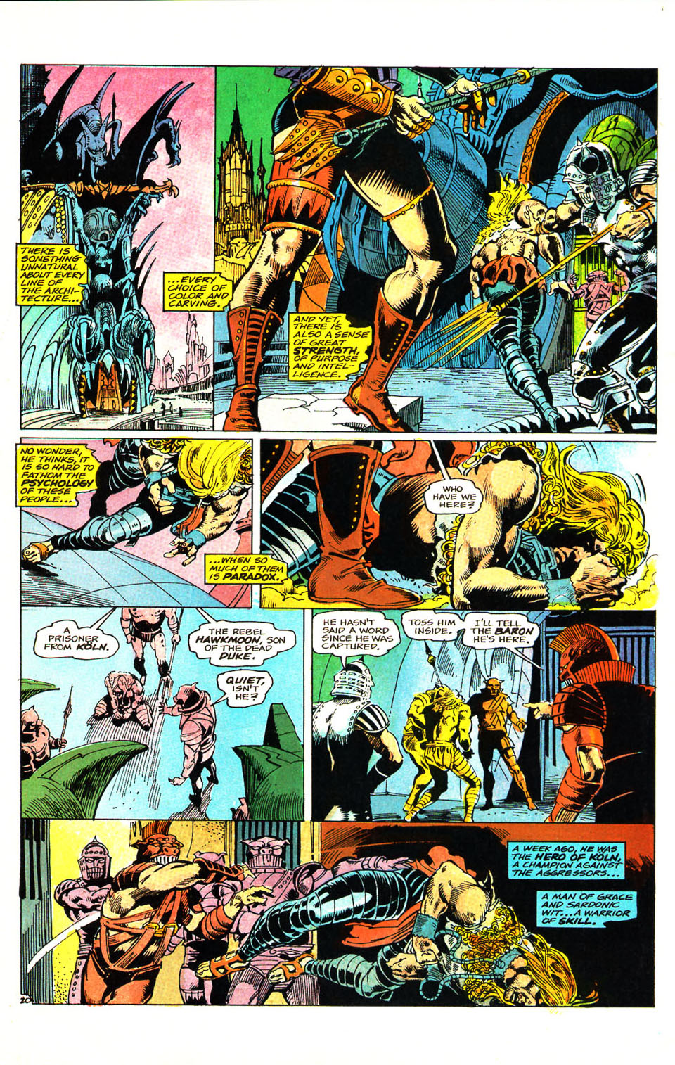 Read online Hawkmoon: The Jewel in the Skull comic -  Issue #1 - 22