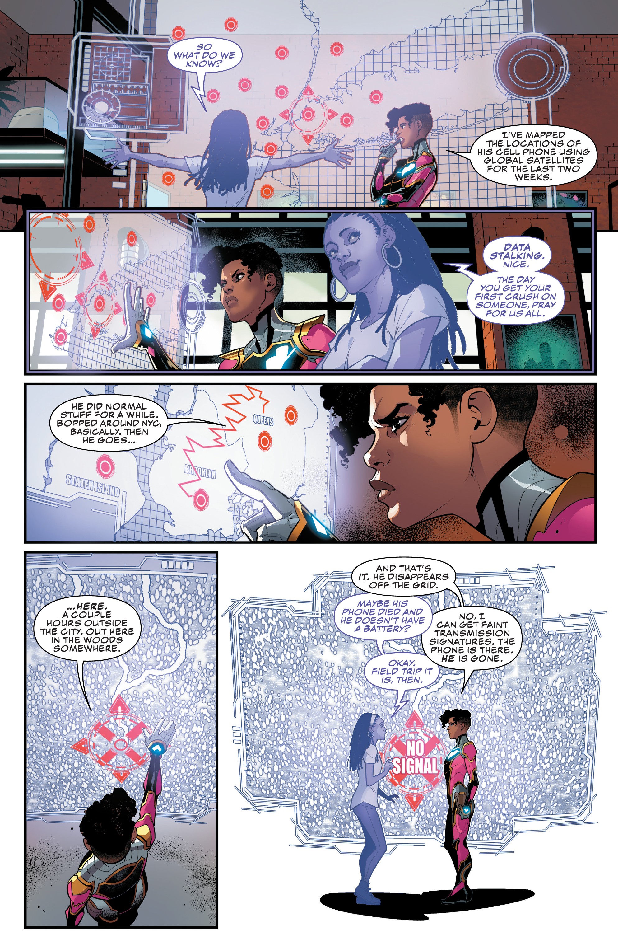 Read online Ironheart comic -  Issue #6 - 7