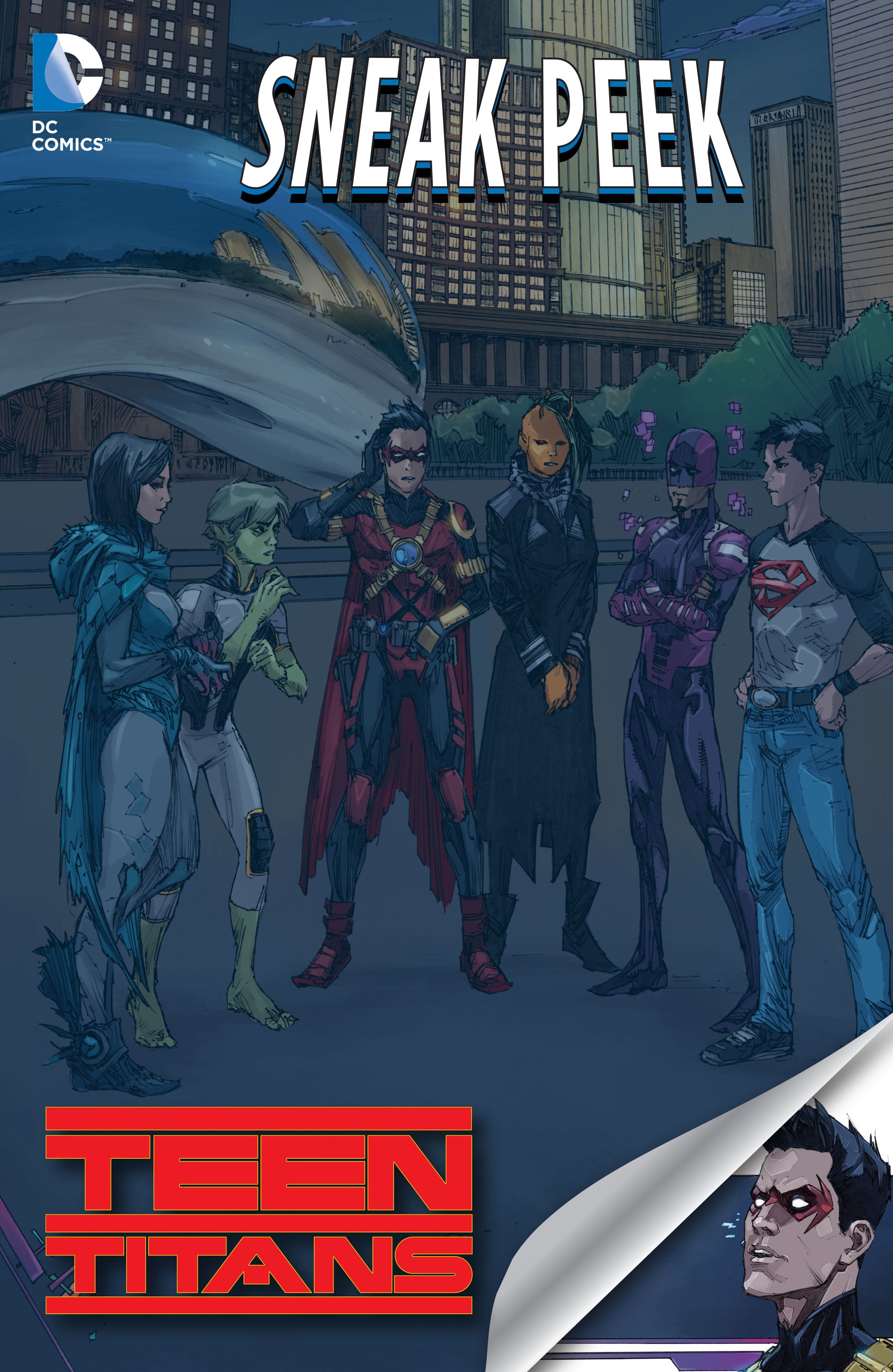 Read online DC Sneak Peek: Teen Titans comic -  Issue #1 - 1