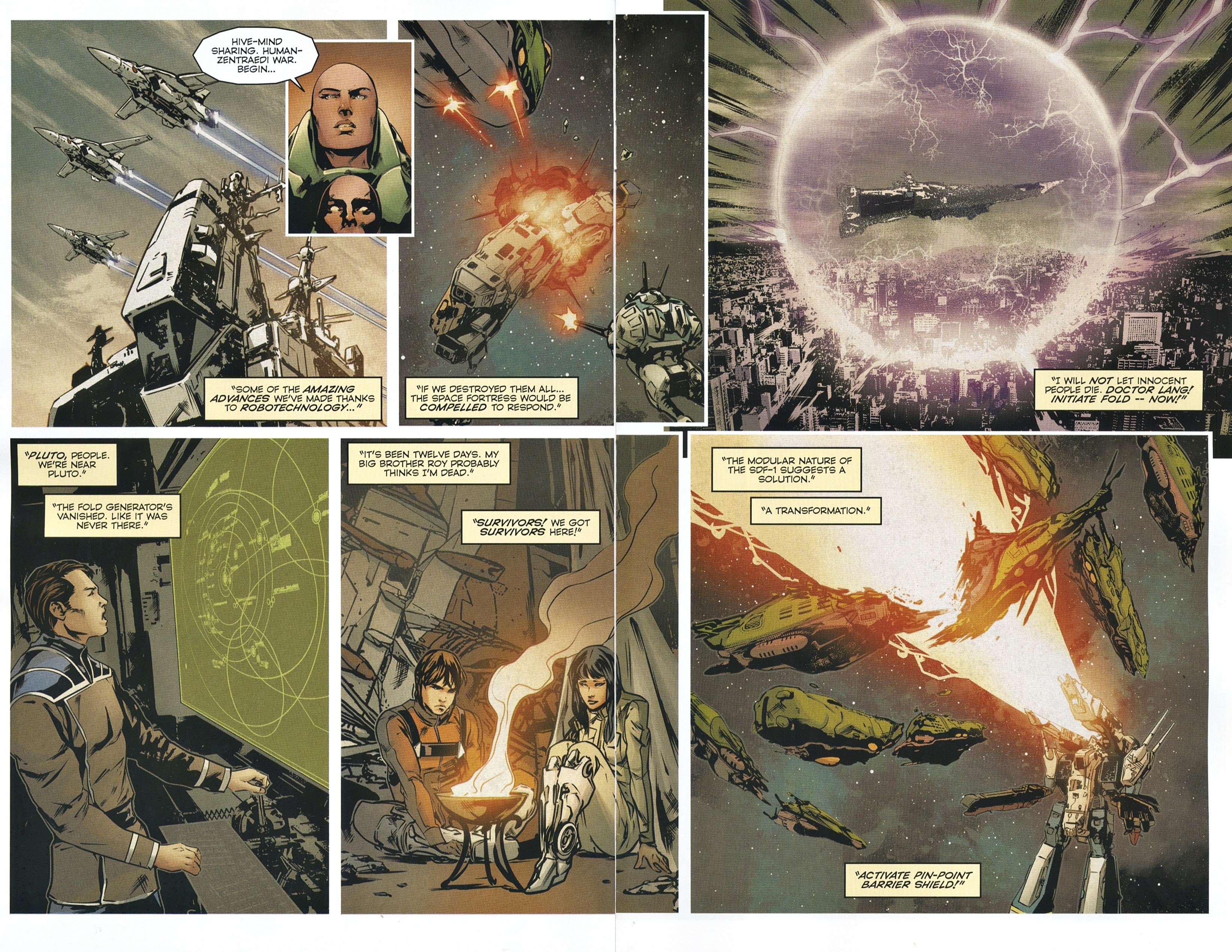 Read online Free Comic Book Day 2019 comic -  Issue # Robotech - 7