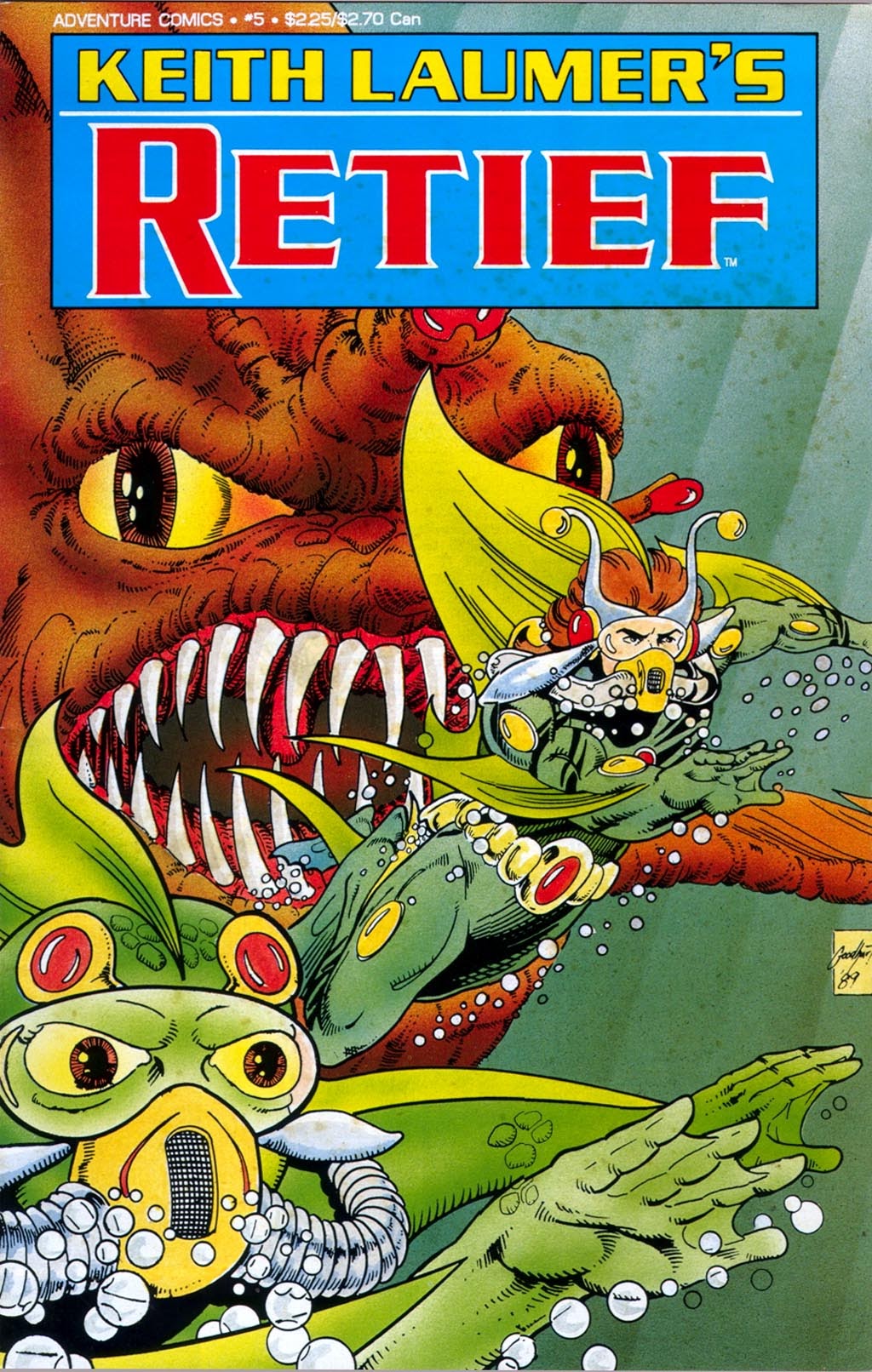Read online Retief (1991) comic -  Issue #5 - 1