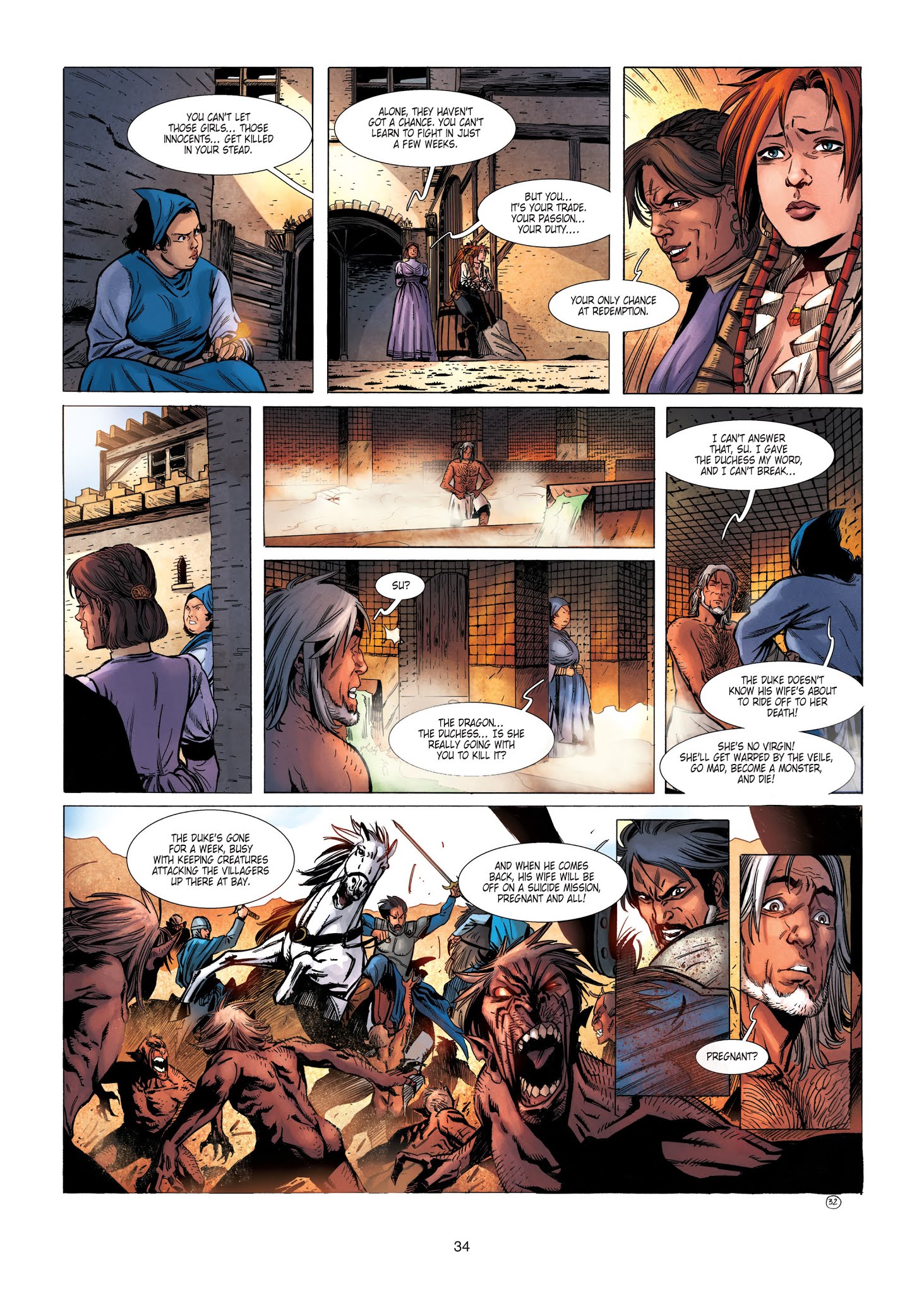 Read online Chronicles of the Dragon Knights comic -  Issue #12 - 34