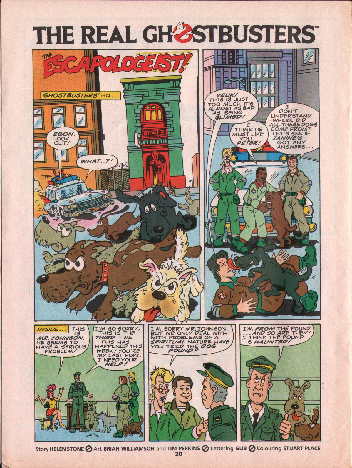 Read online The Real Ghostbusters comic -  Issue #11 - 20