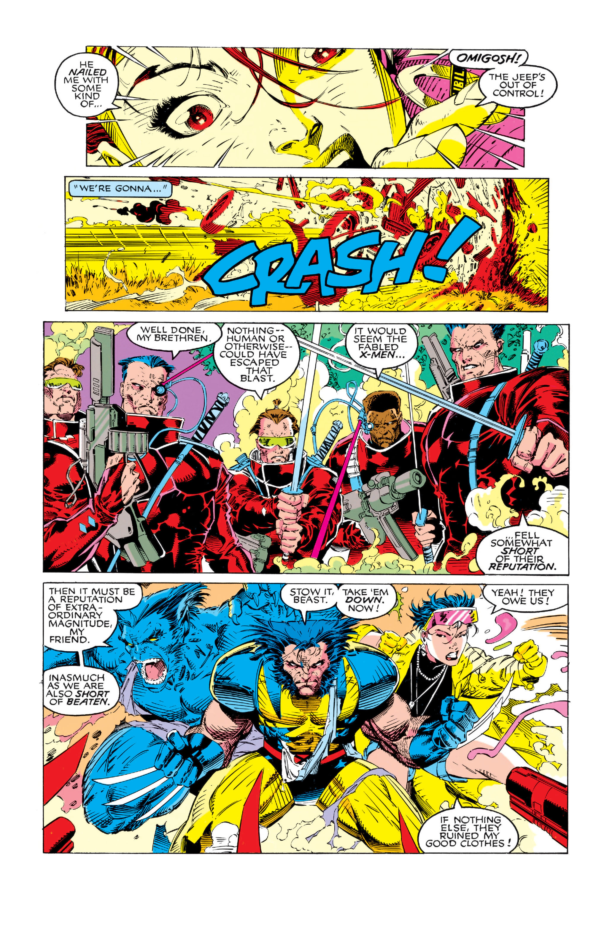 Read online X-Men (1991) comic -  Issue #4 - 21