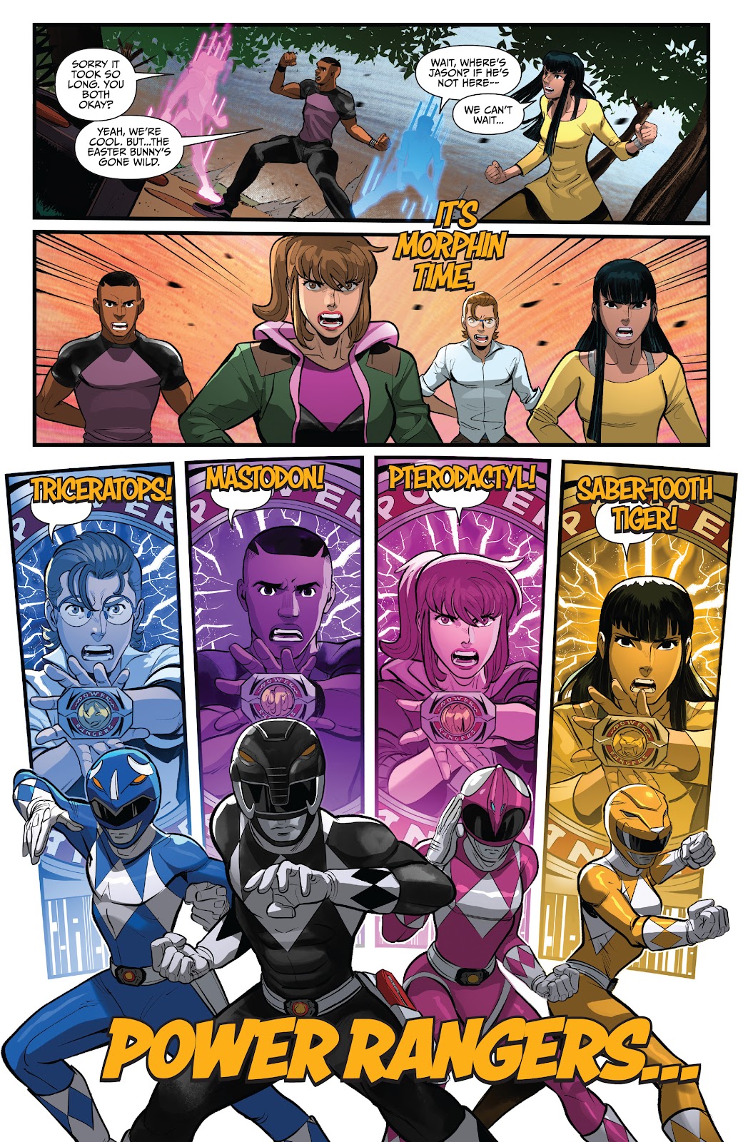 Saban's Go Go Power Rangers issue 22 - Page 19
