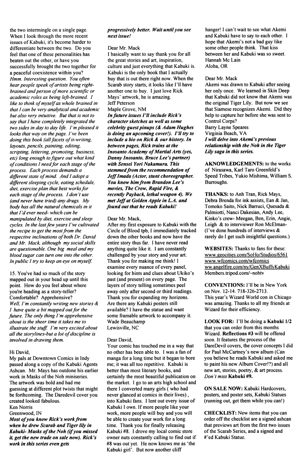 Read online Kabuki Agents: Scarab comic -  Issue #1 - 34