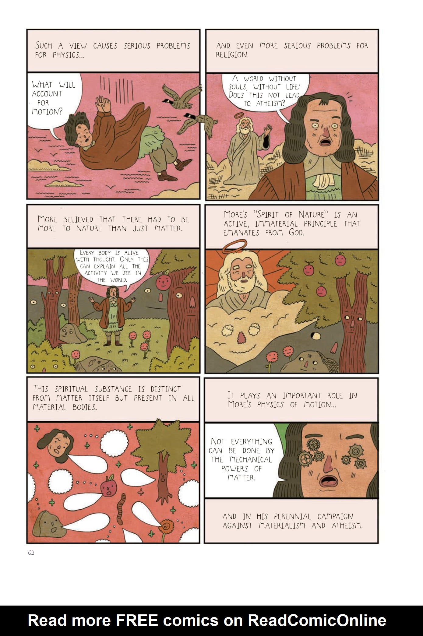 Read online Heretics!: The Wondrous (and Dangerous) Beginnings of Modern Philosophy comic -  Issue # TPB (Part 2) - 4