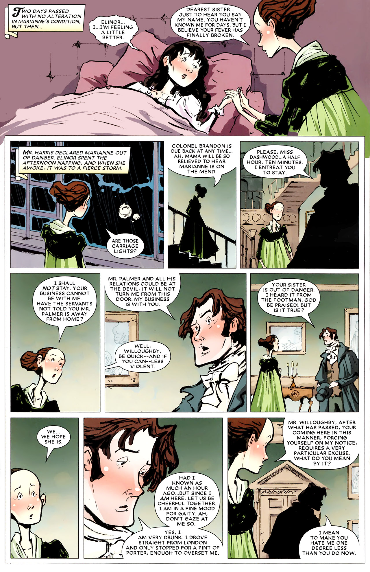 Read online Sense & Sensibility comic -  Issue #5 - 12