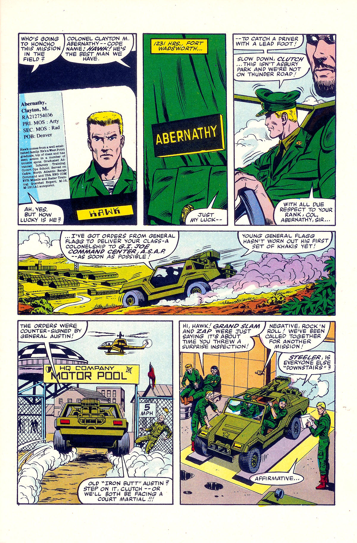 Read online G.I. Joe Yearbook comic -  Issue #1 - 9