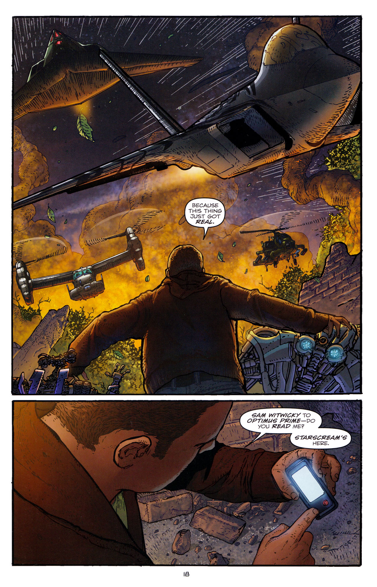 Read online Transformers: Dark of the Moon Rising Storm comic -  Issue #2 - 20
