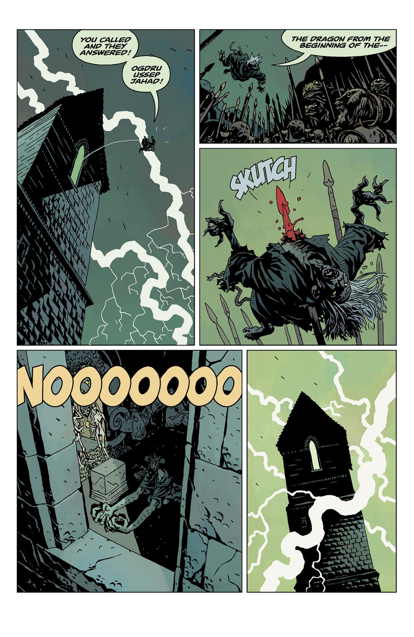 Read online Hellboy: The Storm And The Fury comic -  Issue # TPB - 93