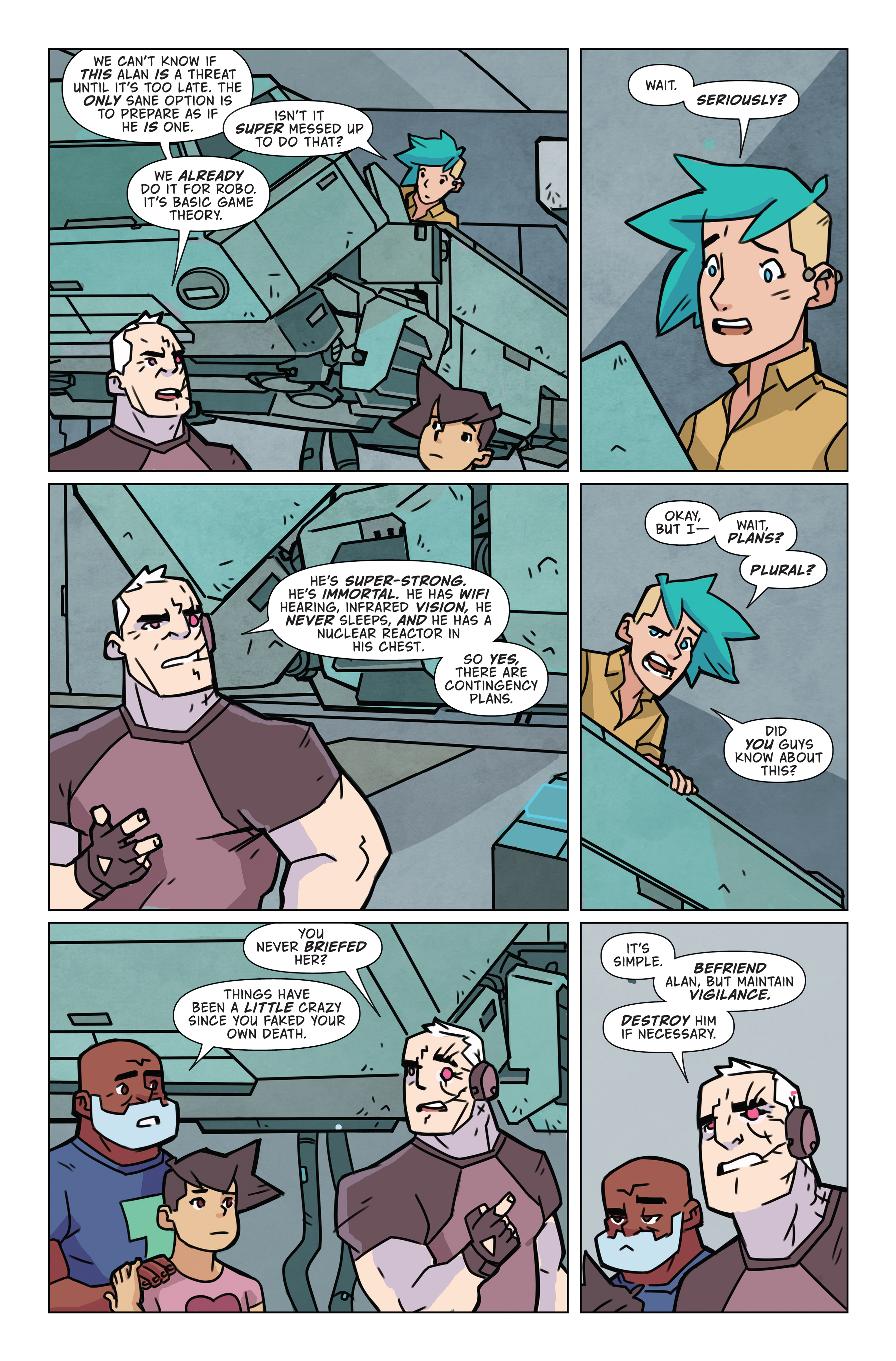 Read online Atomic Robo: The Dawn of A New Era comic -  Issue #5 - 5