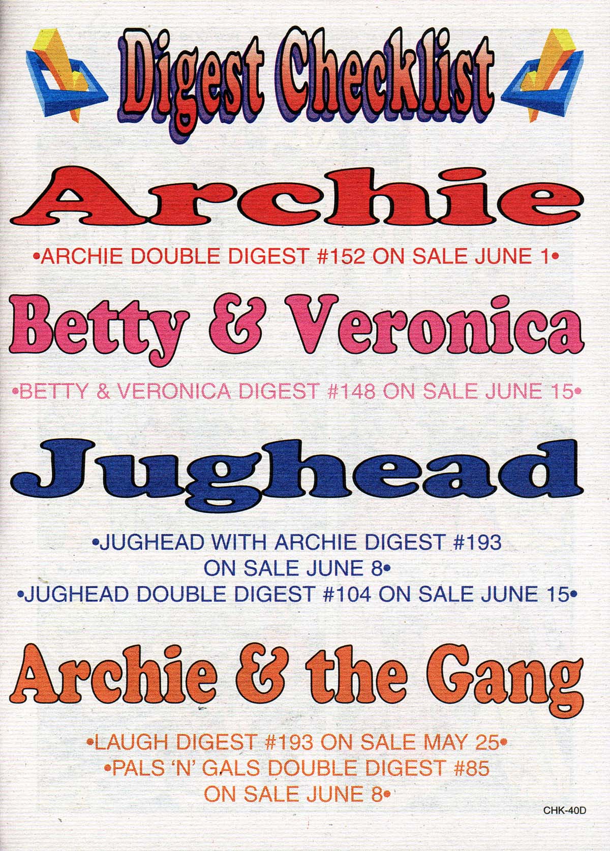 Read online Jughead's Double Digest Magazine comic -  Issue #104 - 98