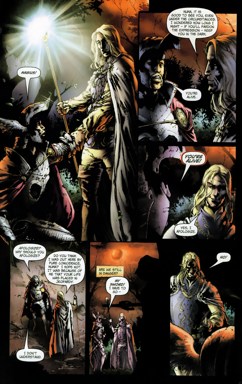 Read online Dragonlance: The Legend of Huma comic -  Issue #4 - 3