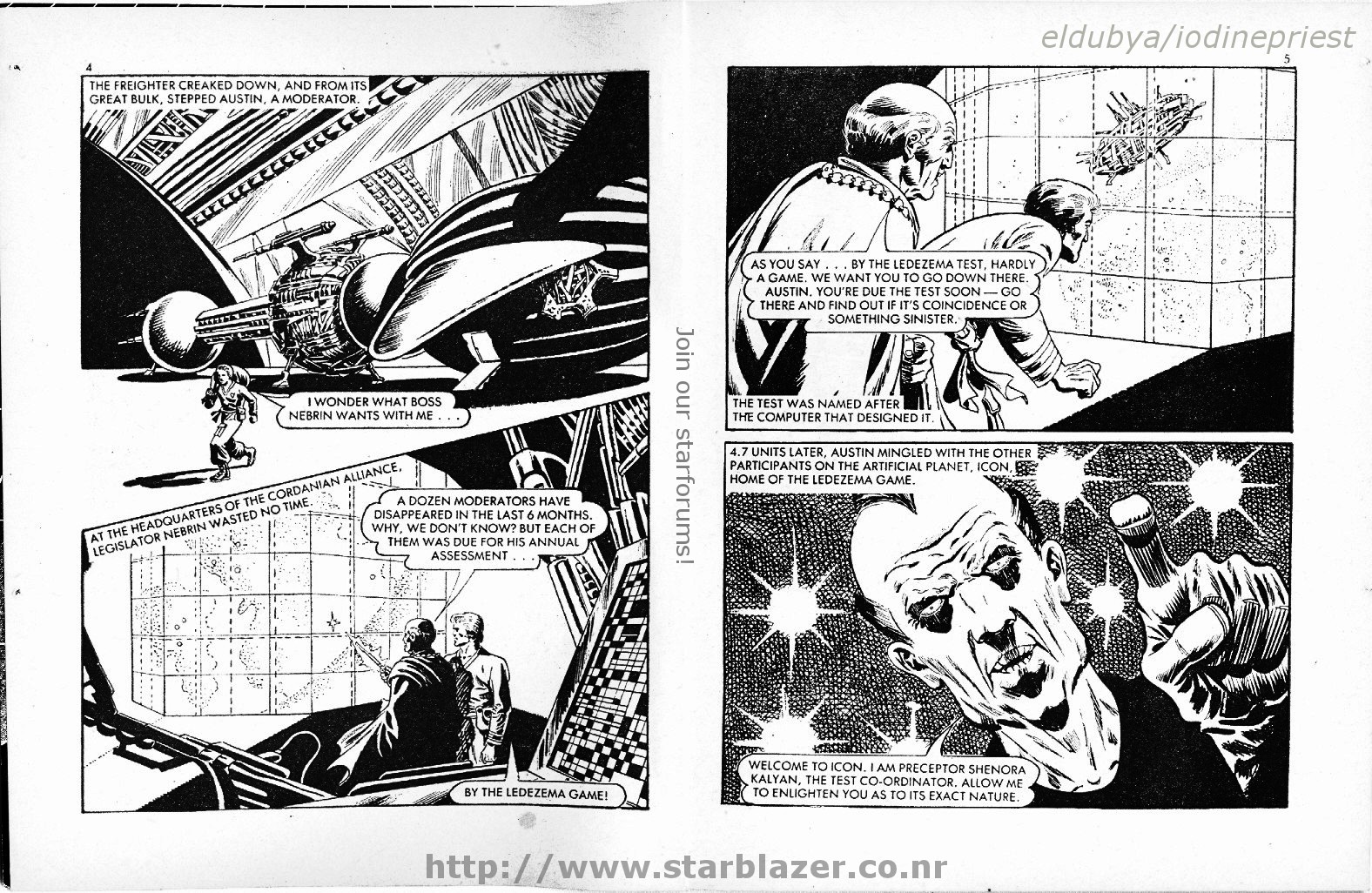 Read online Starblazer comic -  Issue #163 - 4