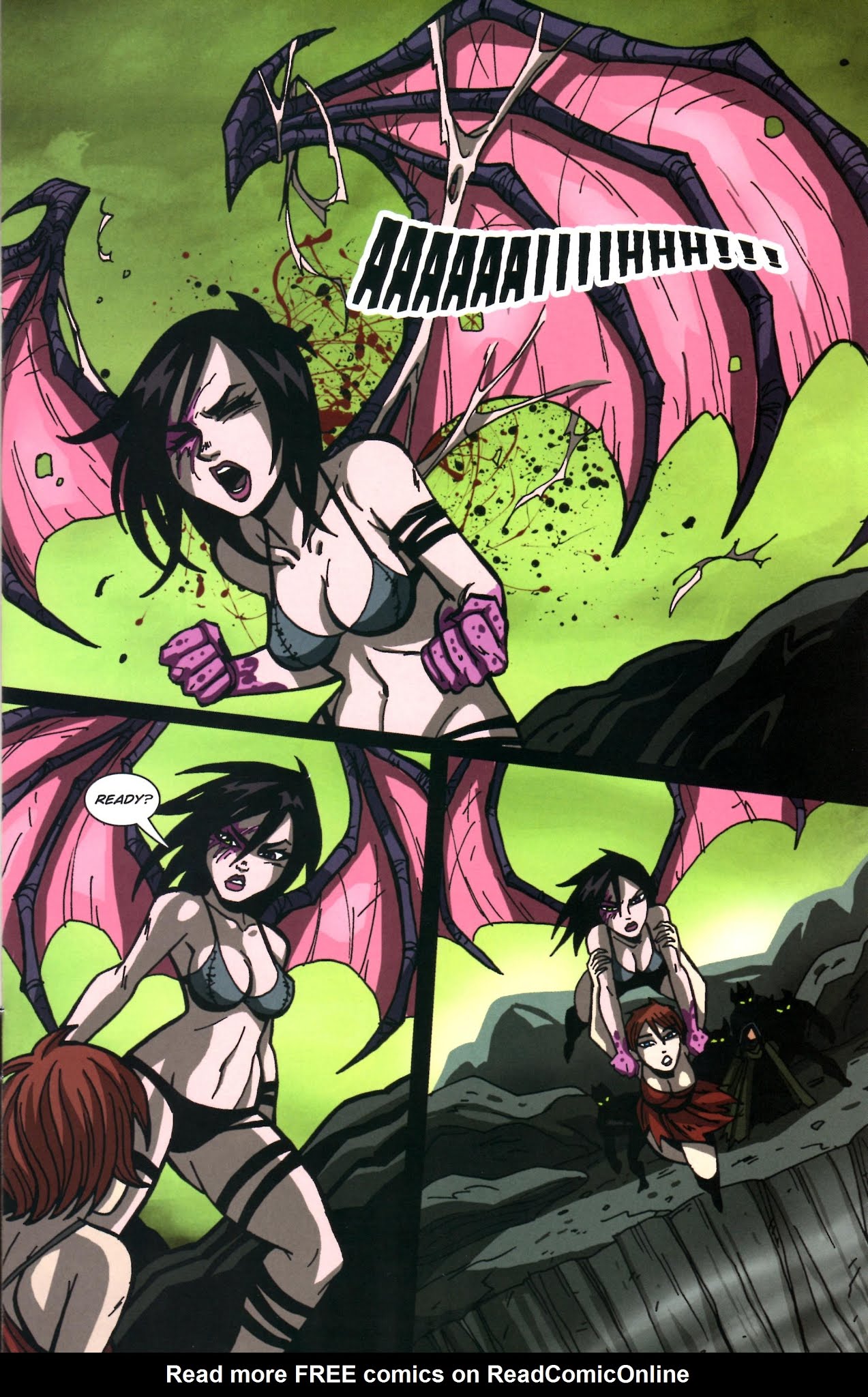 Read online [email protected]: The Witch Queen comic -  Issue #4 - 5