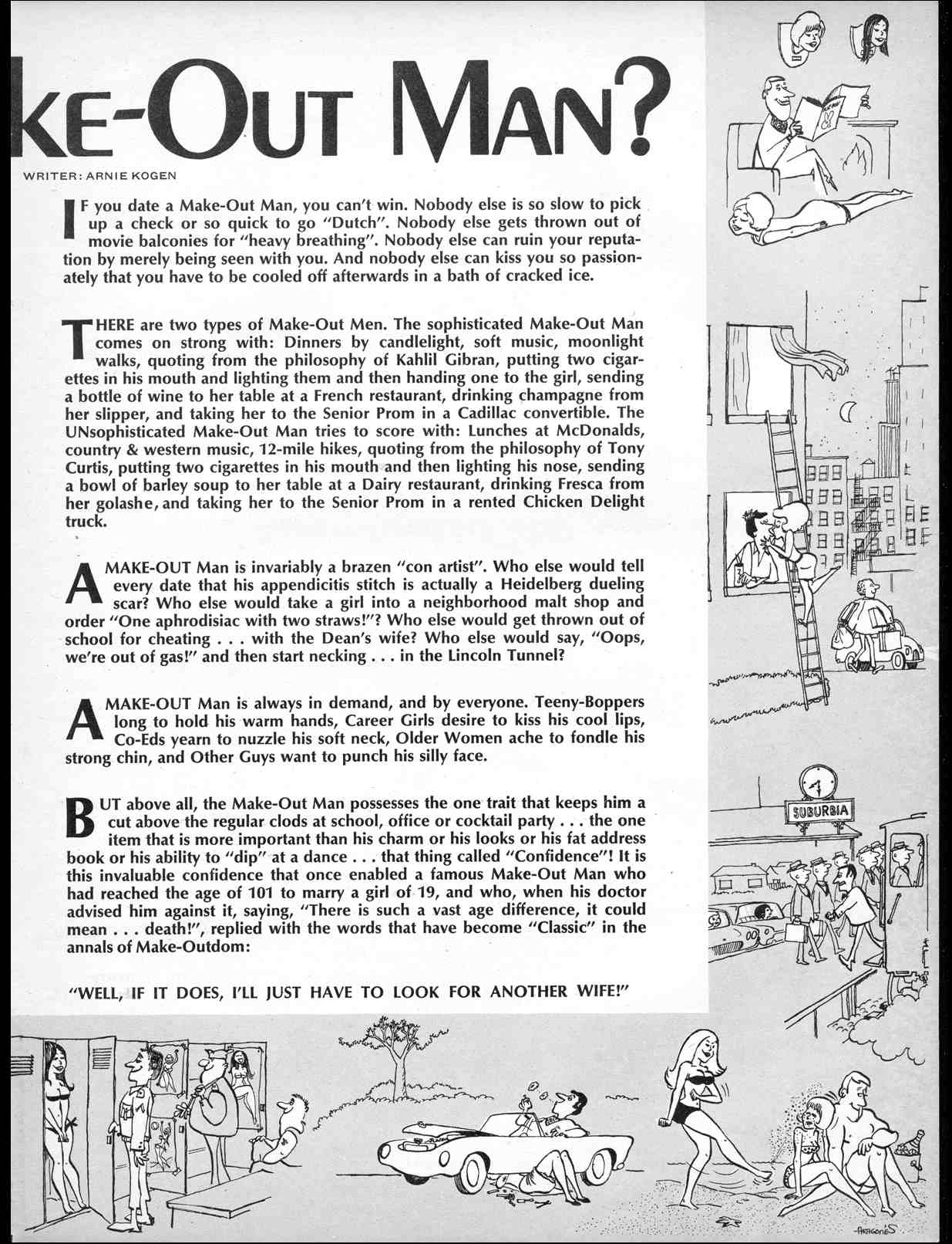 Read online MAD comic -  Issue #124 - 27