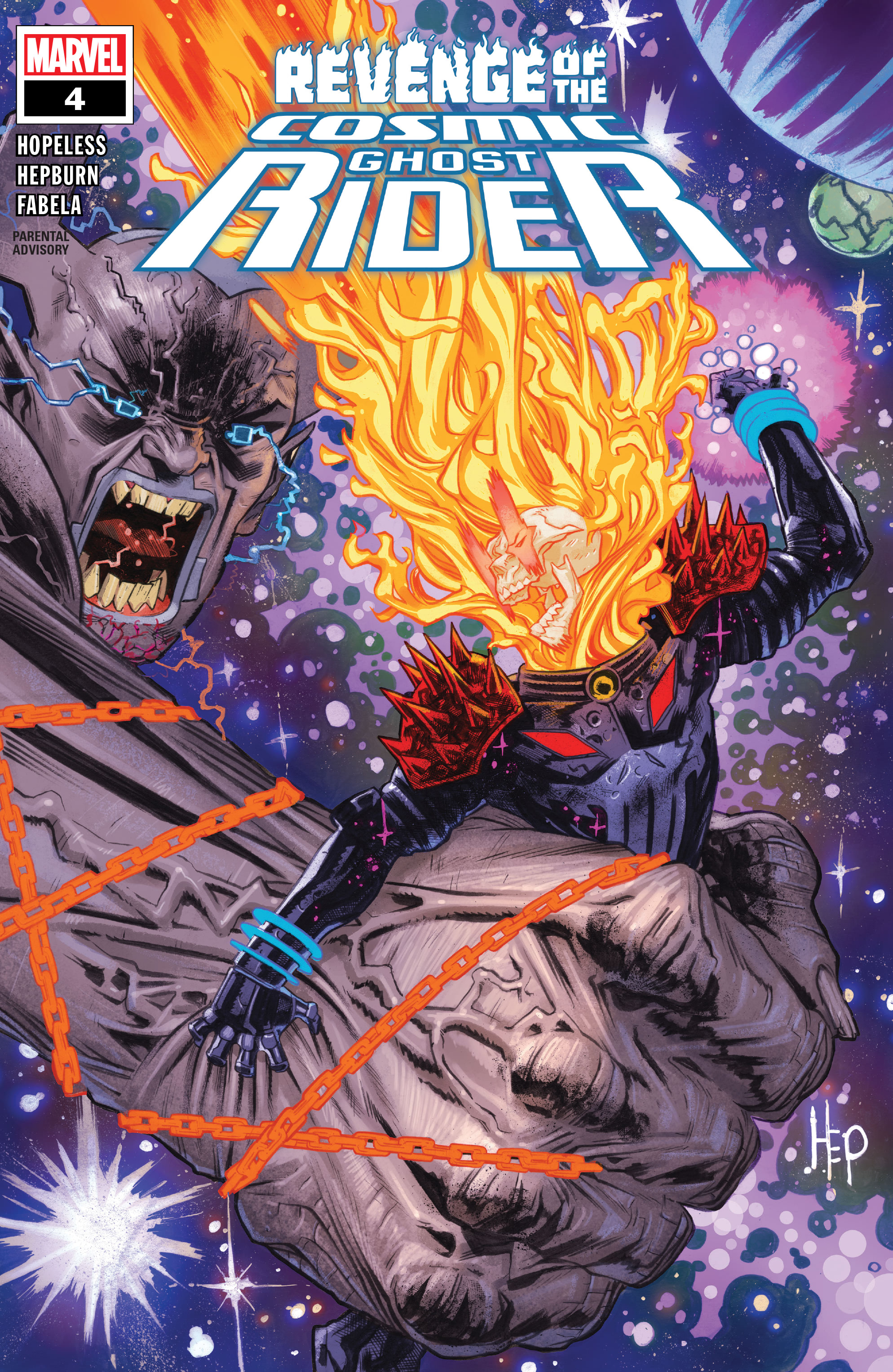 Read online Revenge Of The Cosmic Ghost Rider comic -  Issue #4 - 1