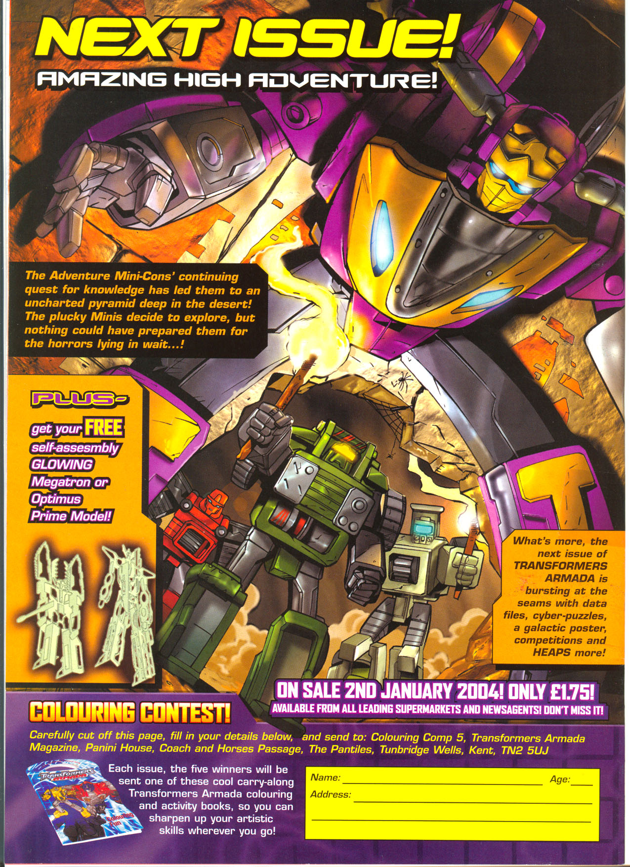 Read online Transformers: Armada (2003) comic -  Issue #9 - 21