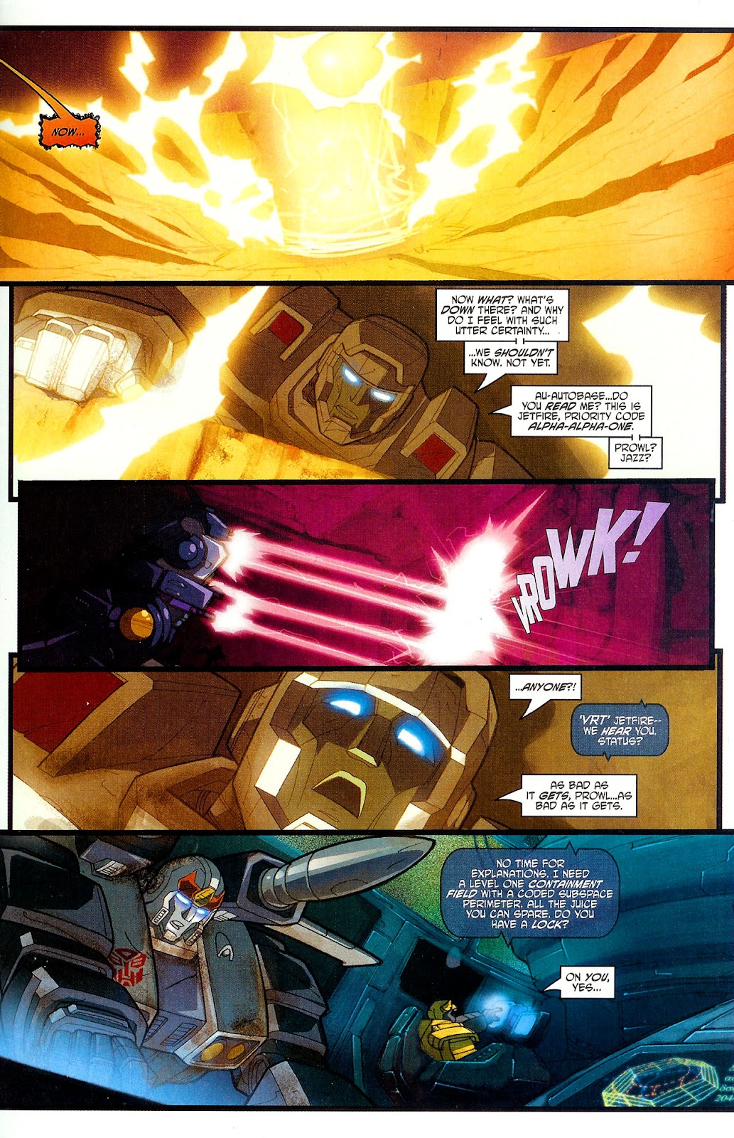 Transformers War Within: The Dark Ages issue 6 - Page 17