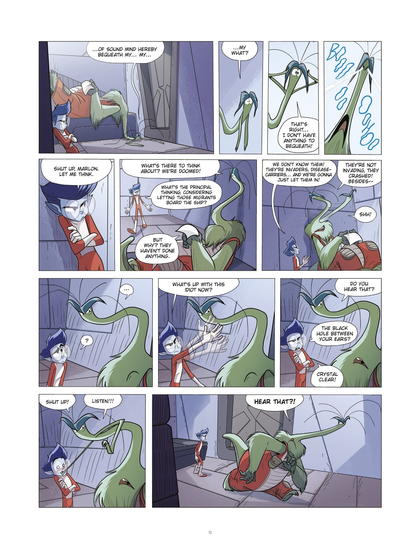 Read online Hercules Intergalactic Agent comic -  Issue #2 - 11