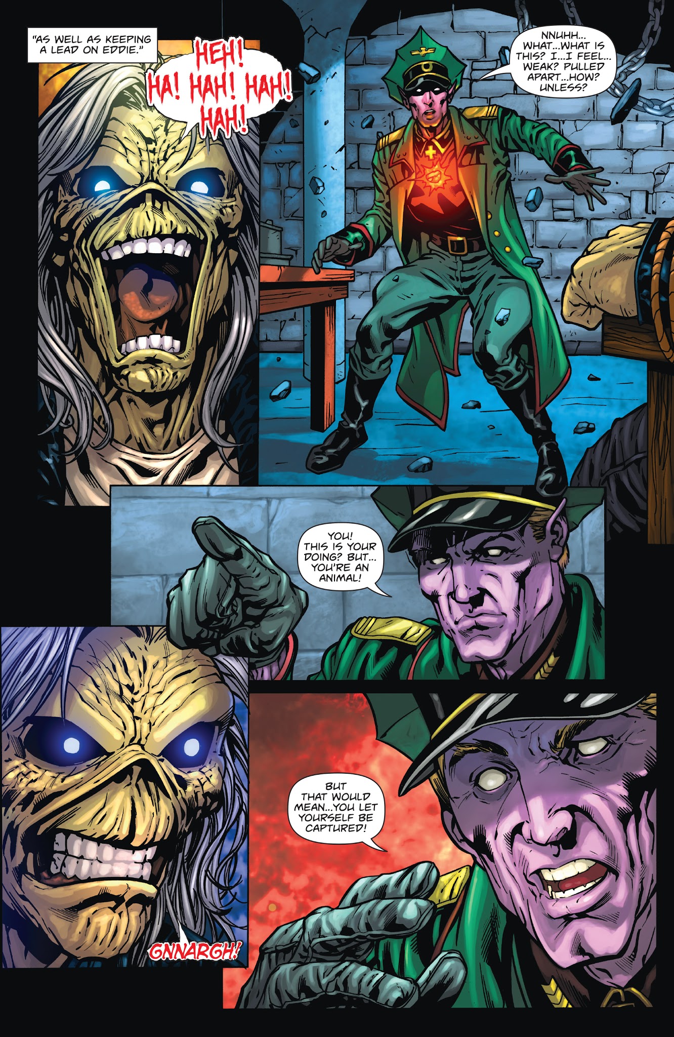 Read online Iron Maiden: Legacy of the Beast comic -  Issue #3 - 20