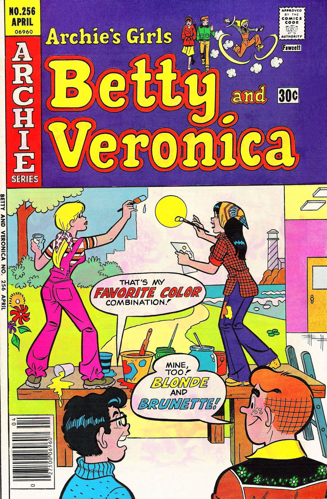 Archie's Girls Betty and Veronica 256 Page 1